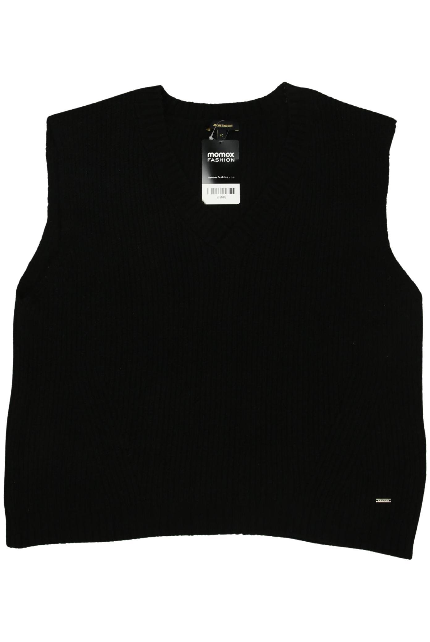 

More & More Damen Pullover, schwarz, Gr. 40
