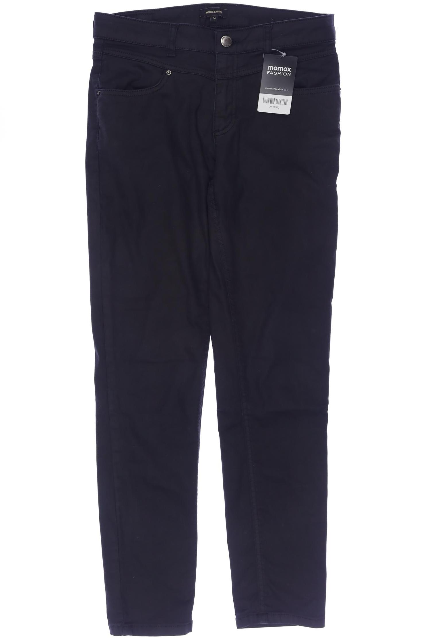 

More & More Damen Stoffhose, schwarz, Gr. 34