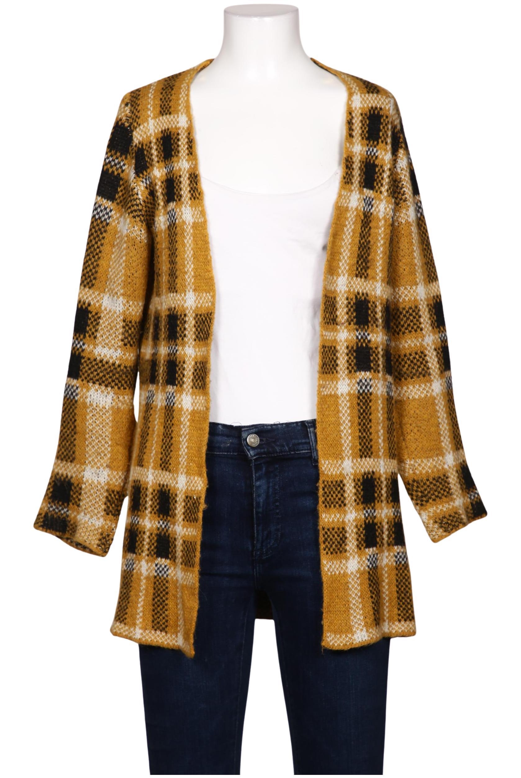 

More & More Damen Strickjacke, gelb, Gr. 36