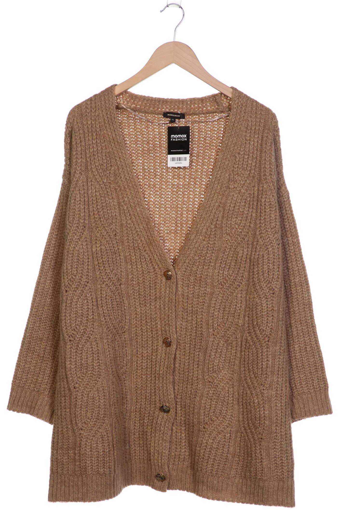 

More & More Damen Strickjacke, beige, Gr. 44