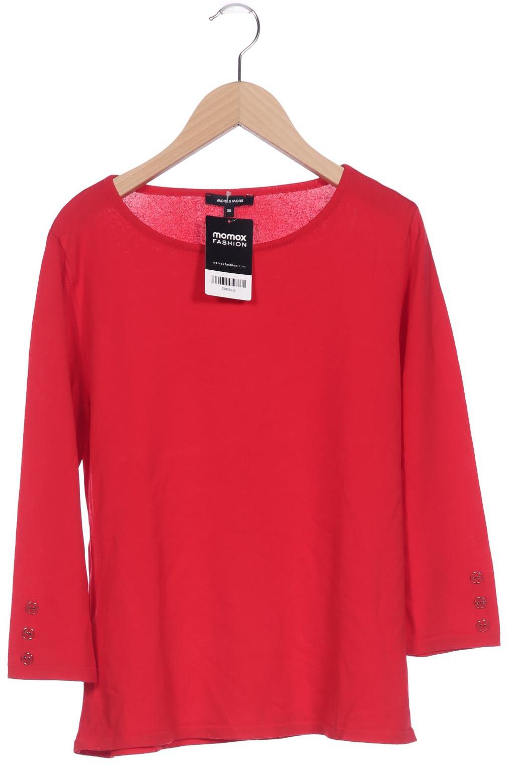 

More & More Damen Pullover, rot, Gr. 38