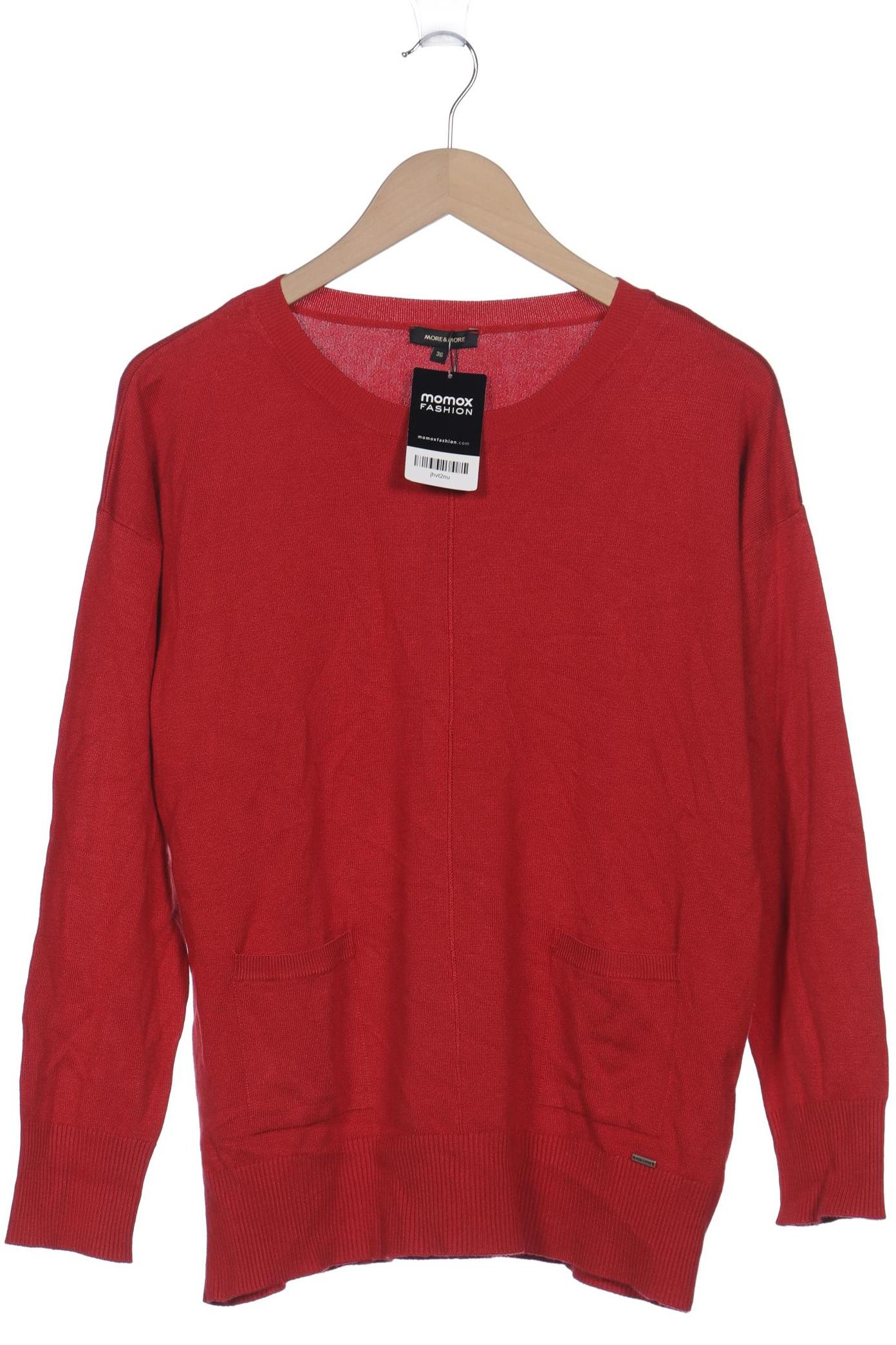 

More & More Damen Pullover, rot
