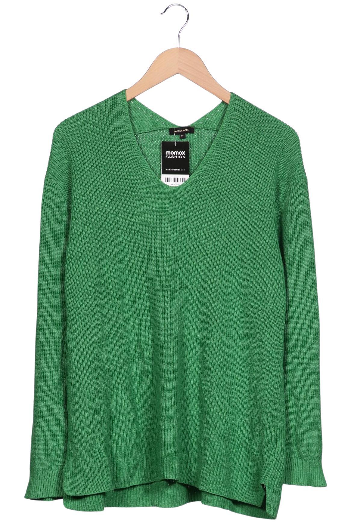 

More & More Damen Pullover, grün, Gr. 44