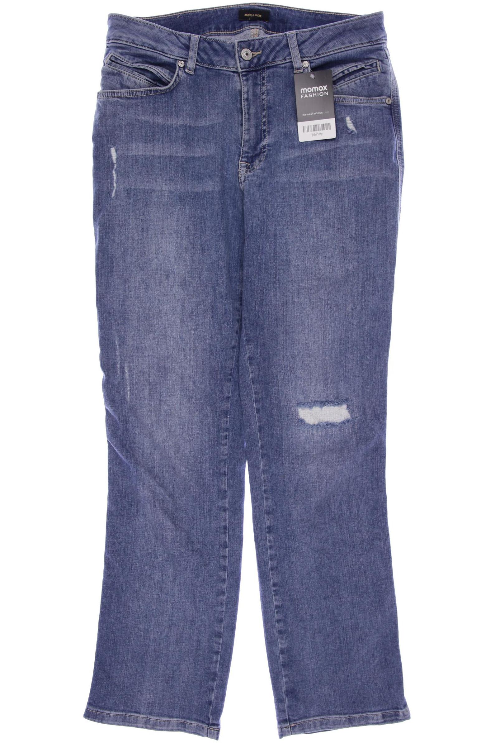 

More & More Damen Jeans, blau