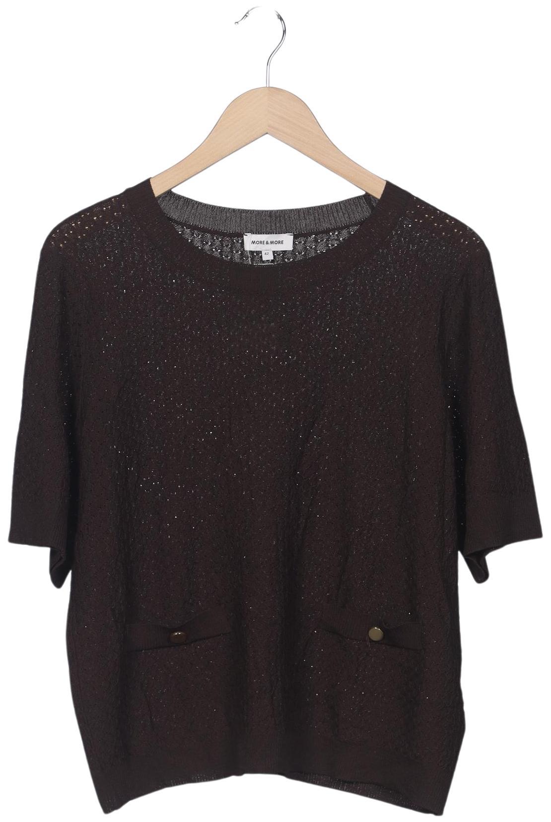 

More & More Damen Pullover, braun, Gr. 42