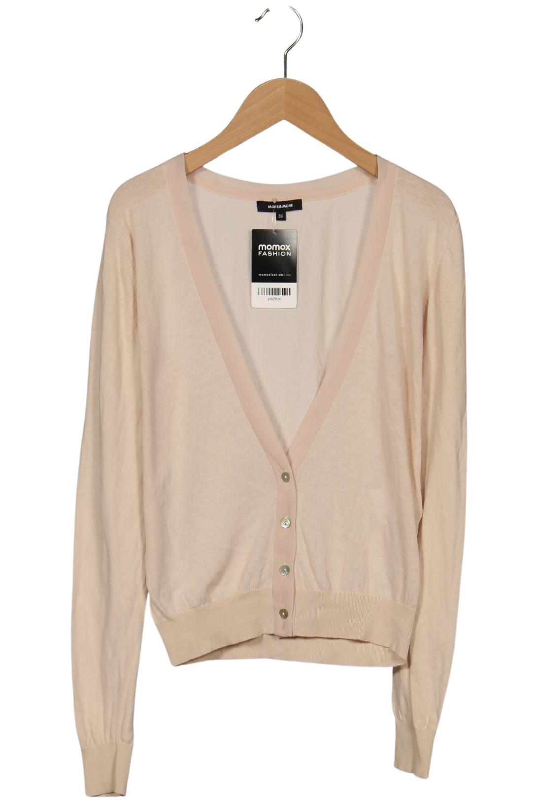 

More & More Damen Strickjacke, beige, Gr. 36