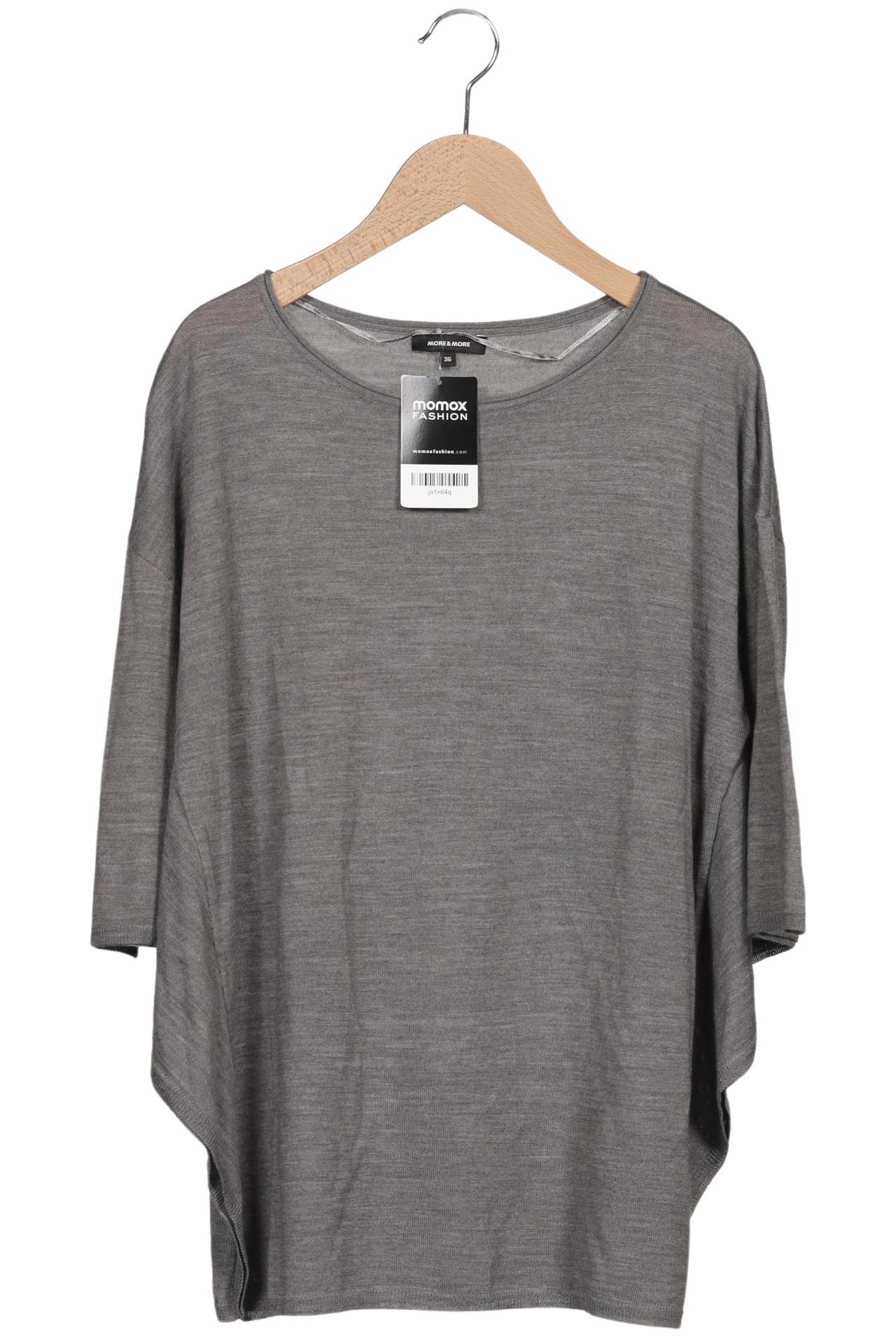 

More & More Damen Pullover, grau, Gr. 36
