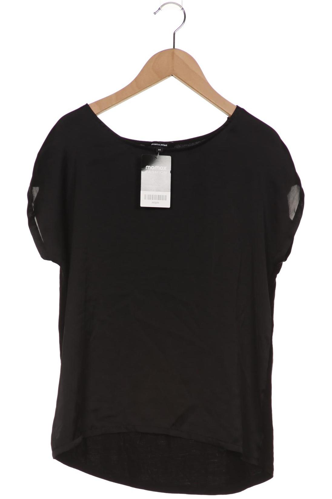 

More & More Damen T-Shirt, schwarz, Gr. 34