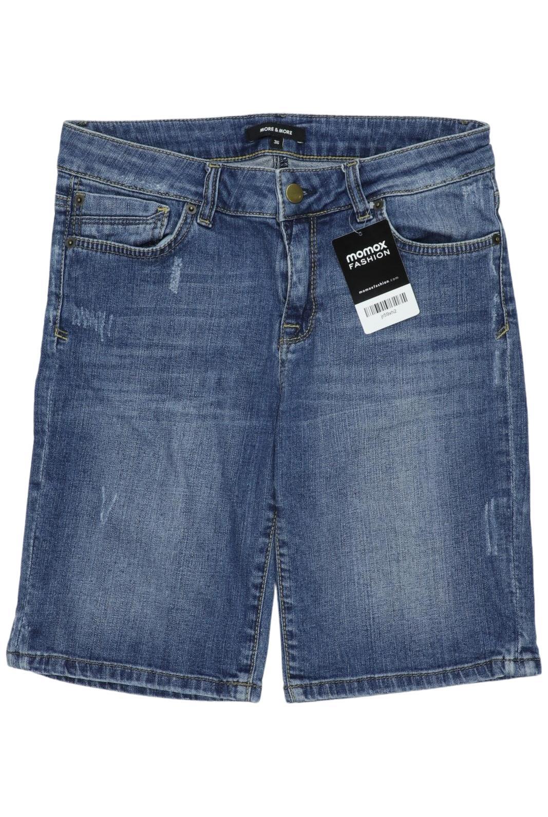 

More & More Damen Shorts, blau, Gr. 36