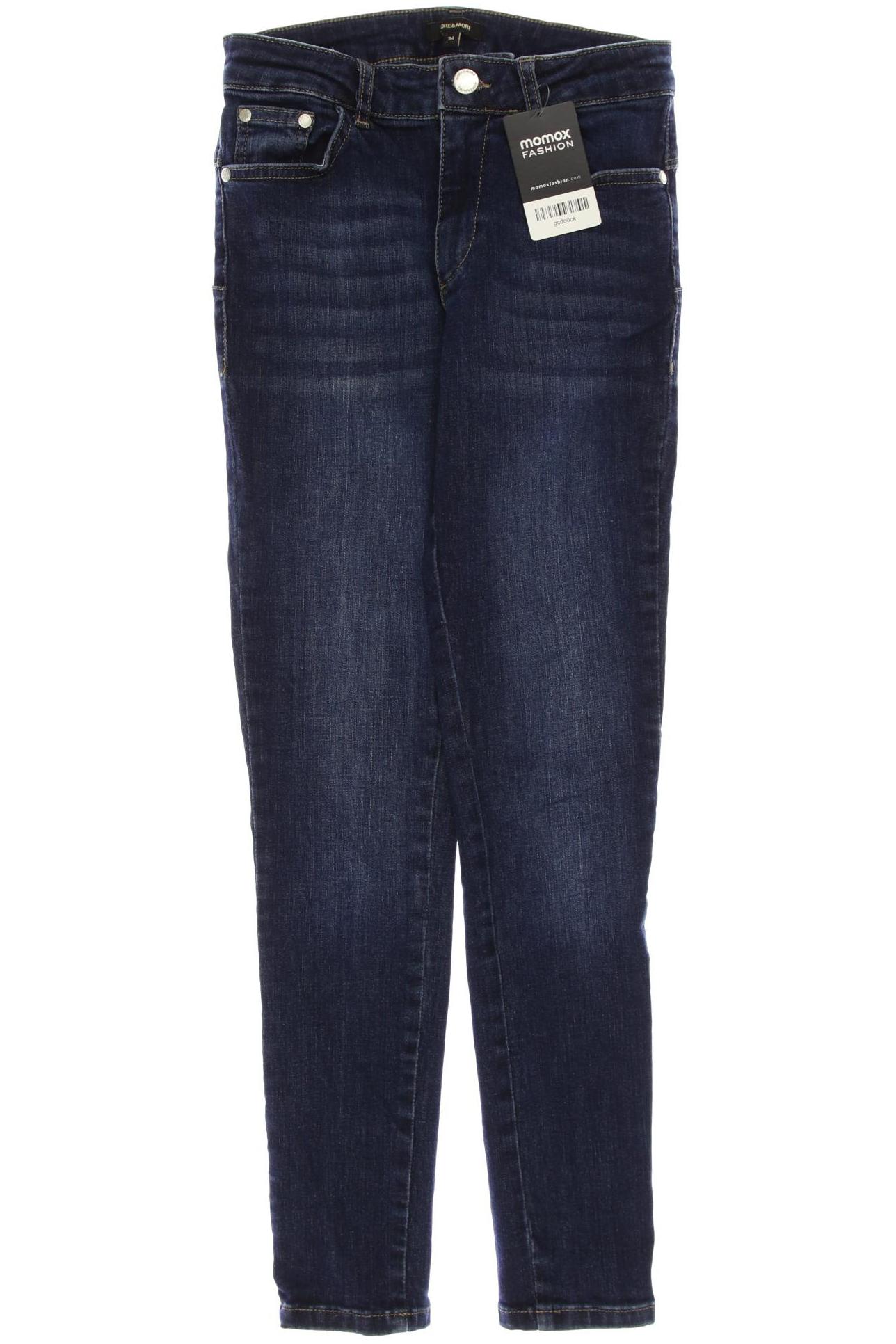 

More & More Damen Jeans, marineblau, Gr. 34