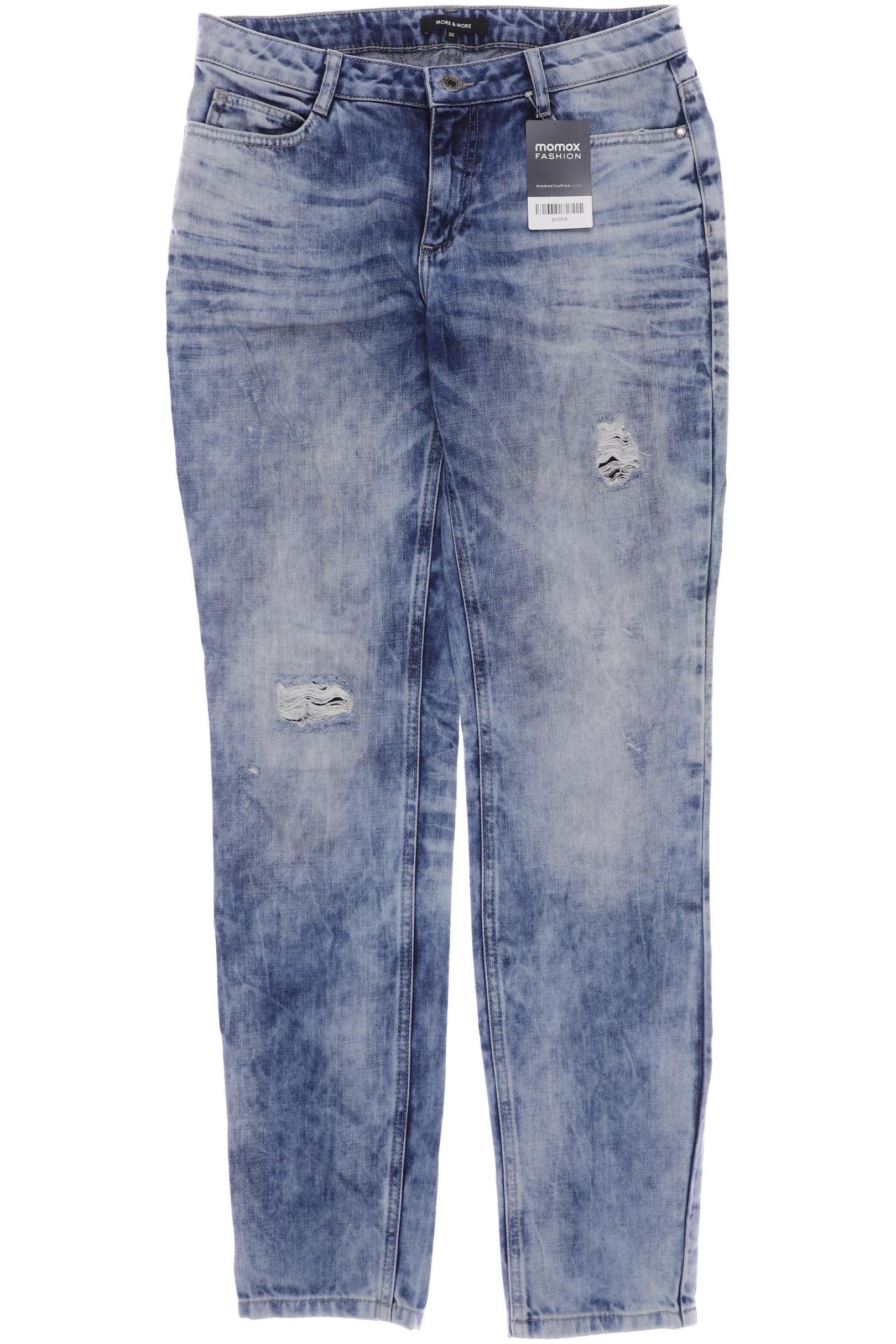 

More & More Damen Jeans, blau