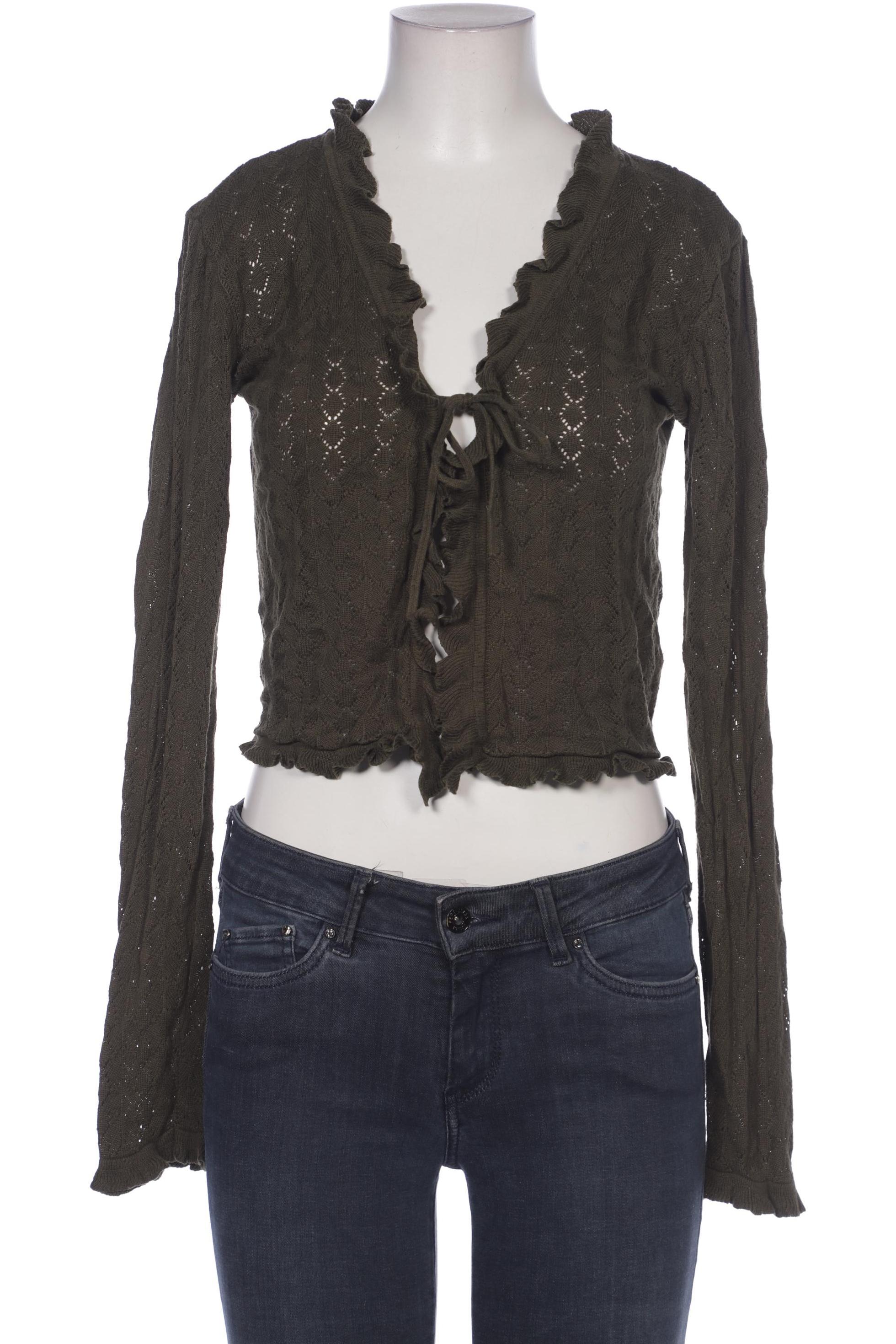 

More & More Damen Strickjacke, grün, Gr. 36