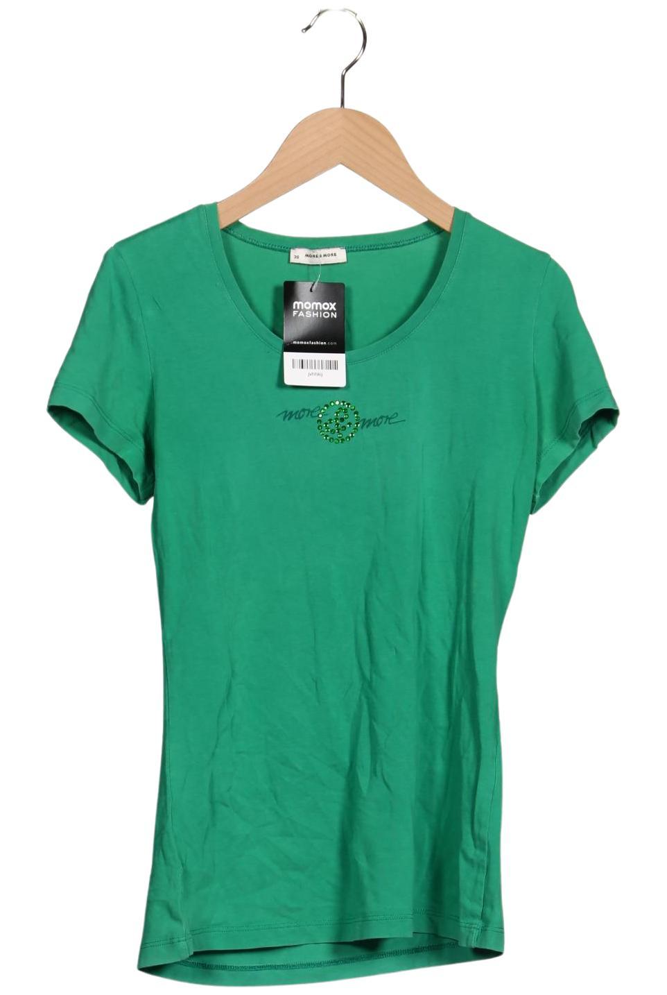 

More & More Damen T-Shirt, grün, Gr. 36
