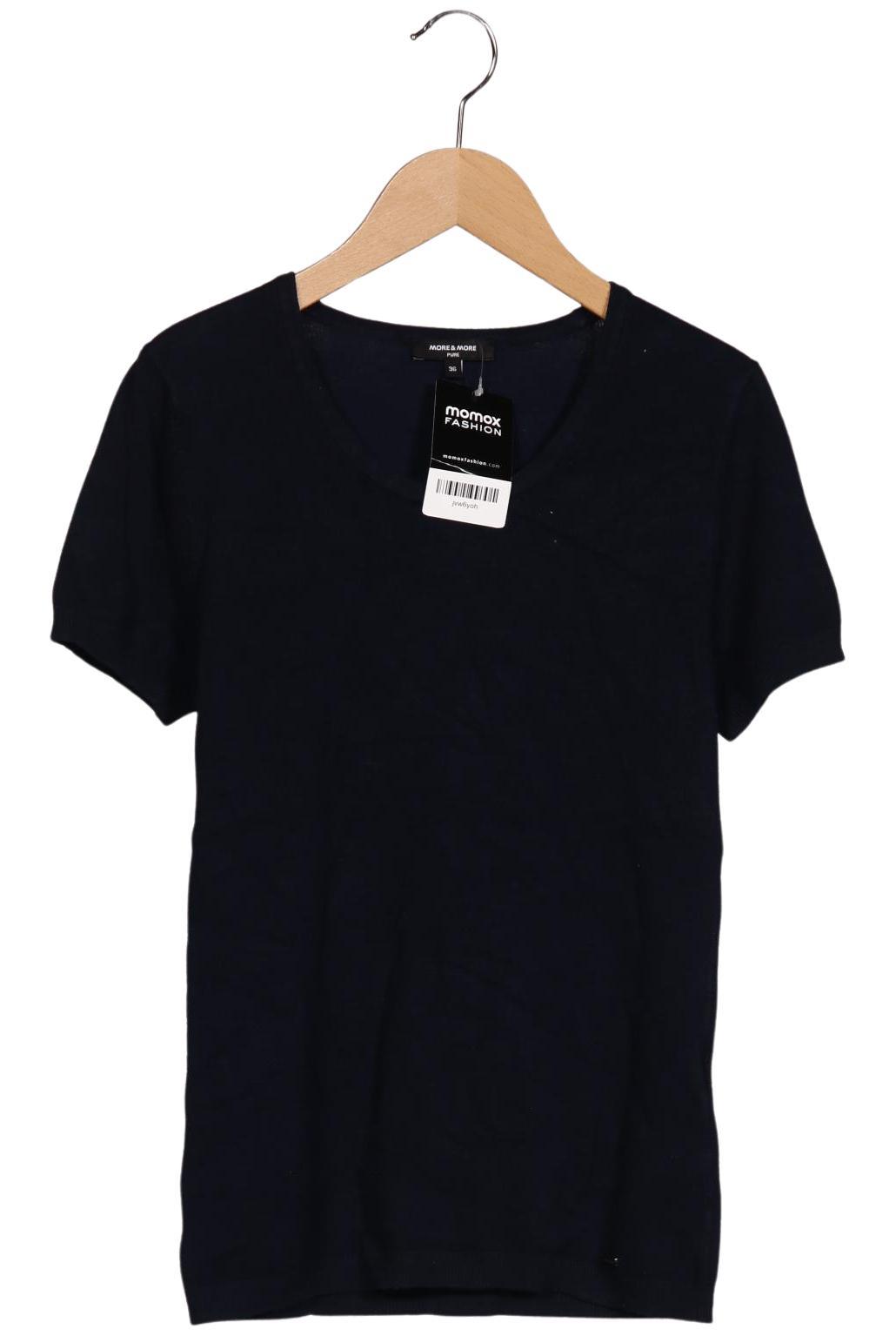 

More & More Damen T-Shirt, marineblau, Gr. 36