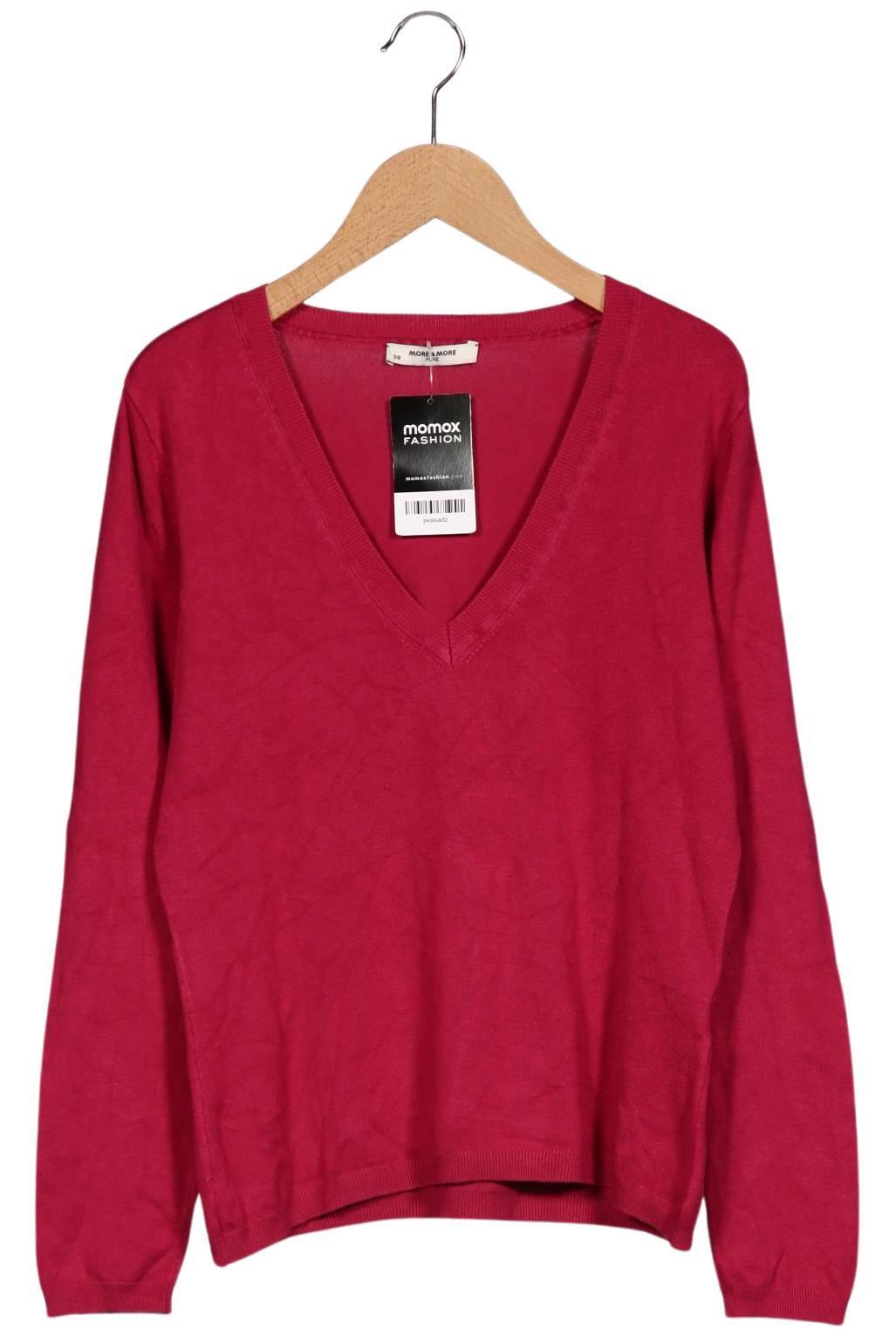 

More & More Damen Pullover, rot, Gr. 38