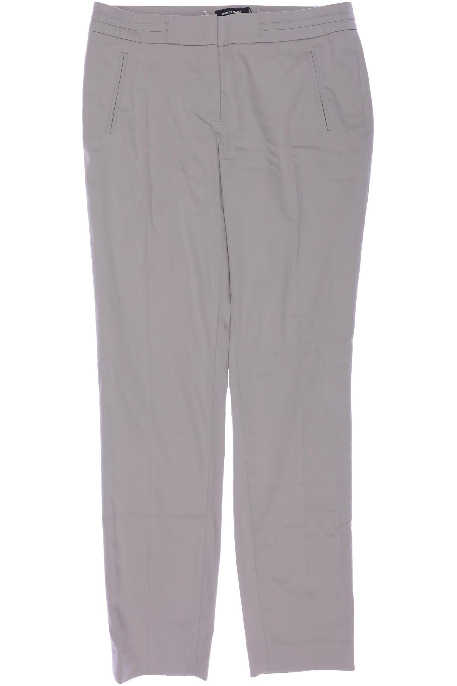 

More & More Damen Stoffhose, grau, Gr. 36
