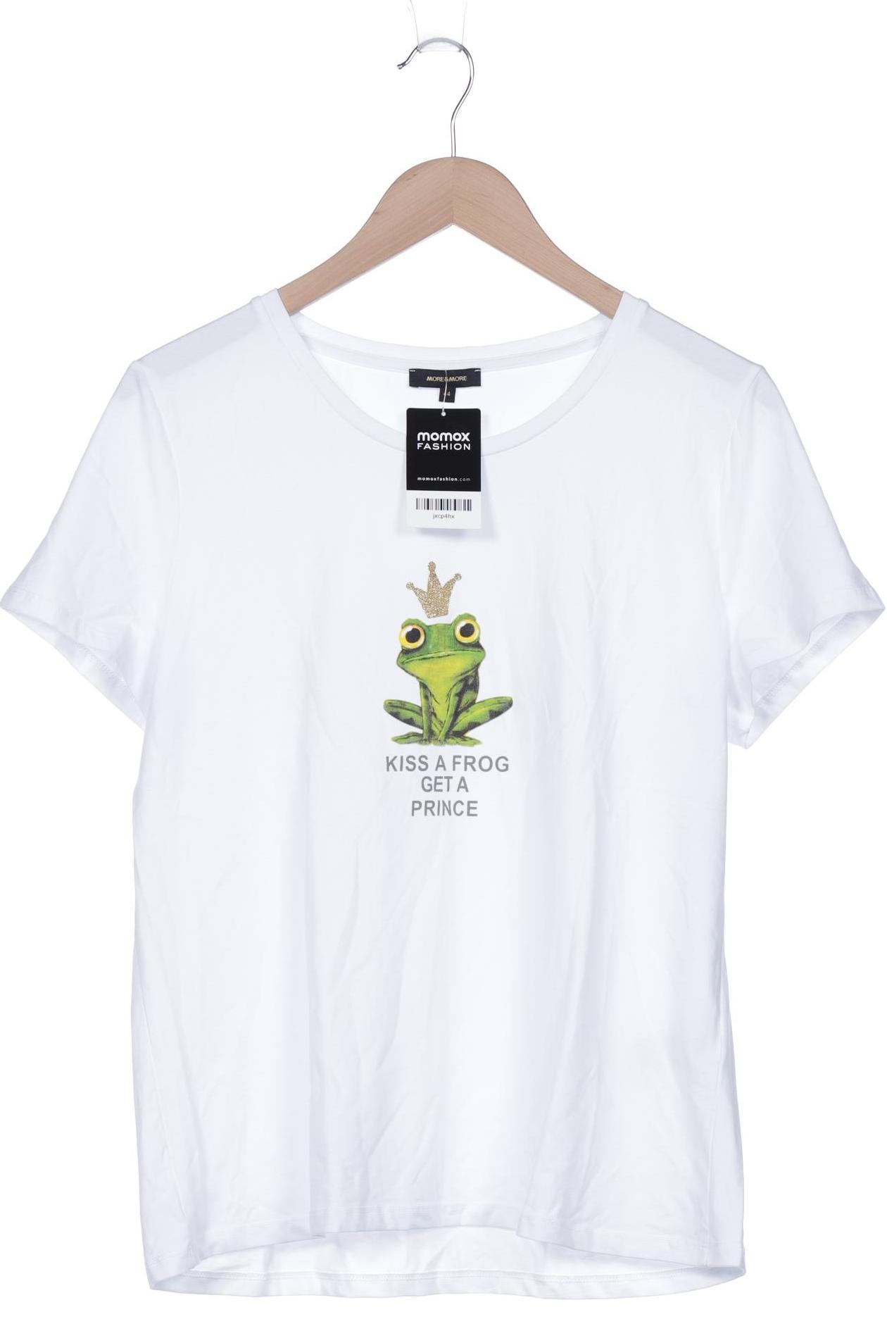 

More & More Damen T-Shirt, weiß, Gr. 44