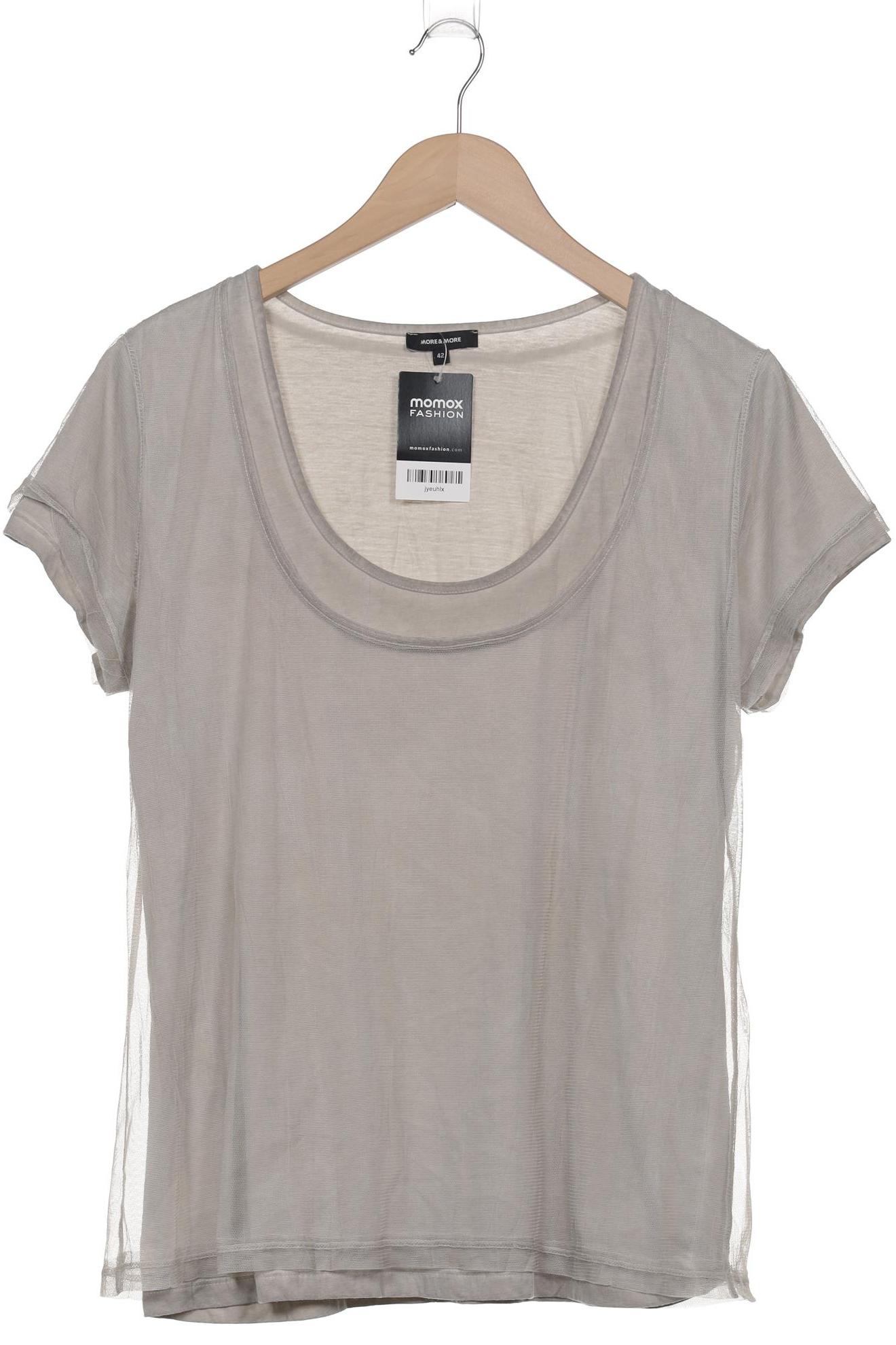 

More & More Damen T-Shirt, cremeweiß, Gr. 42