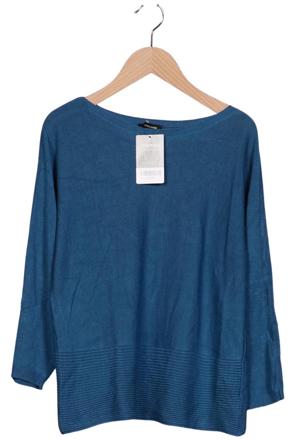 

More & More Damen Pullover, blau, Gr. 36