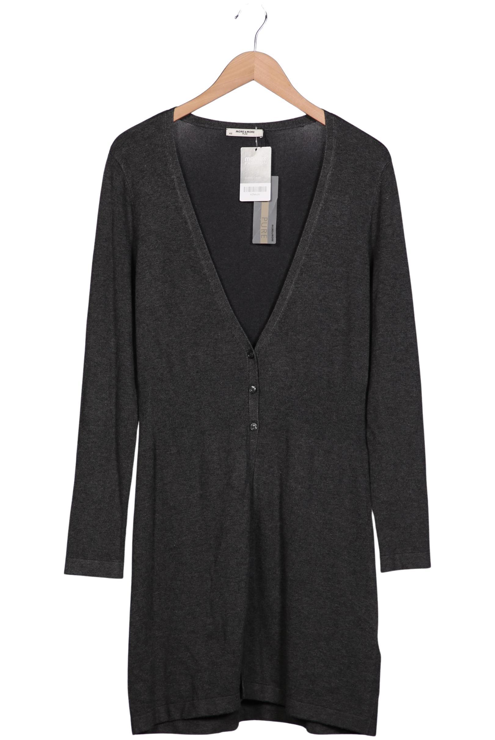 

More & More Damen Strickjacke, grau, Gr. 42