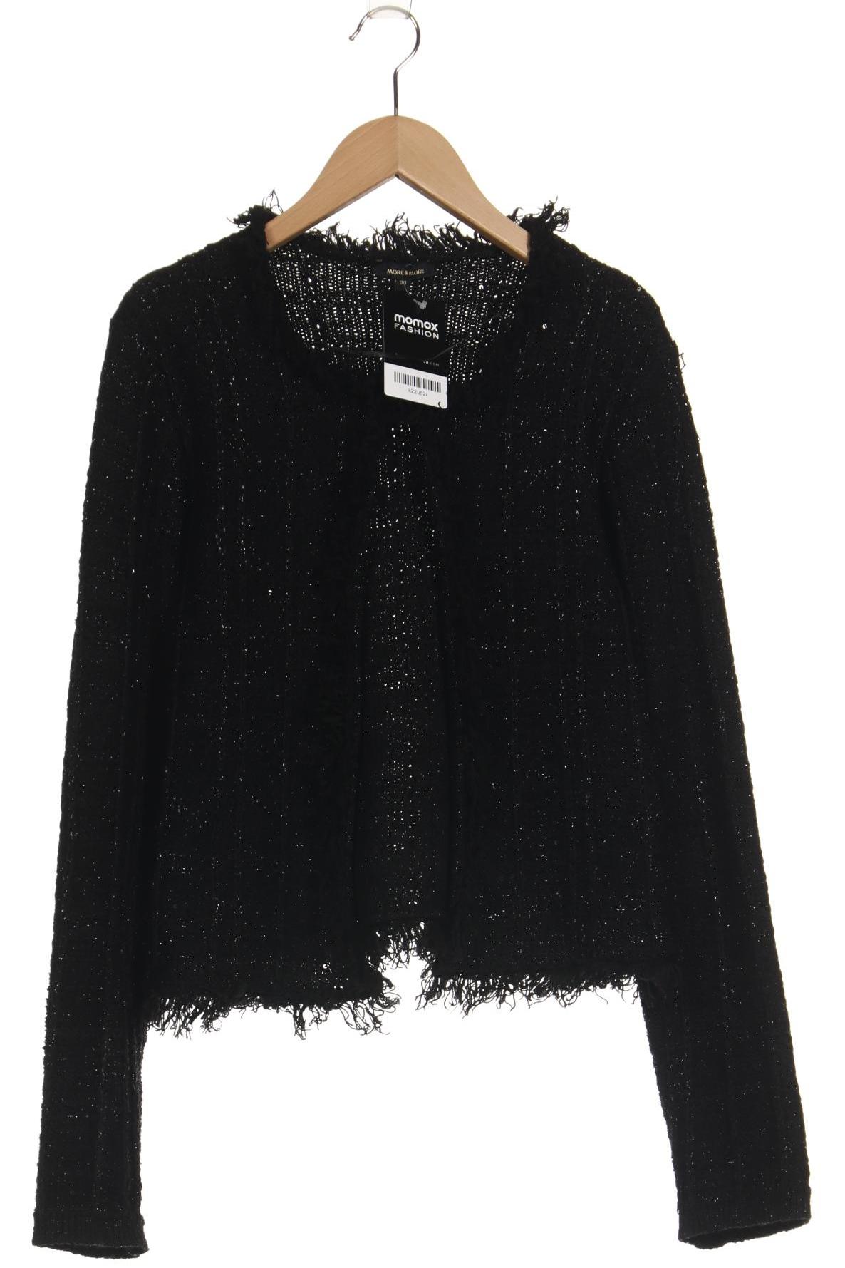 

More & More Damen Strickjacke, schwarz, Gr. 38