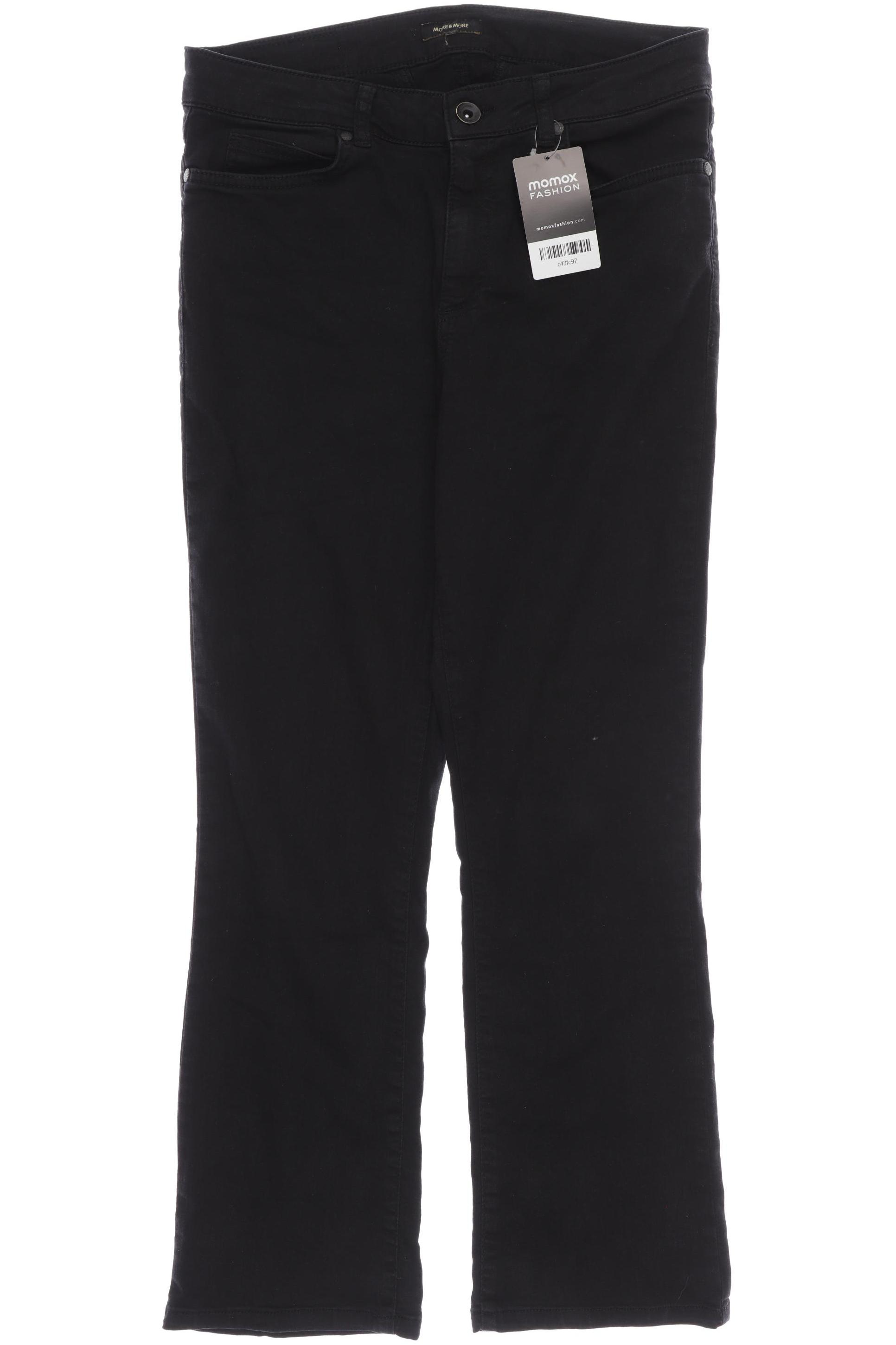 

More & More Damen Jeans, schwarz