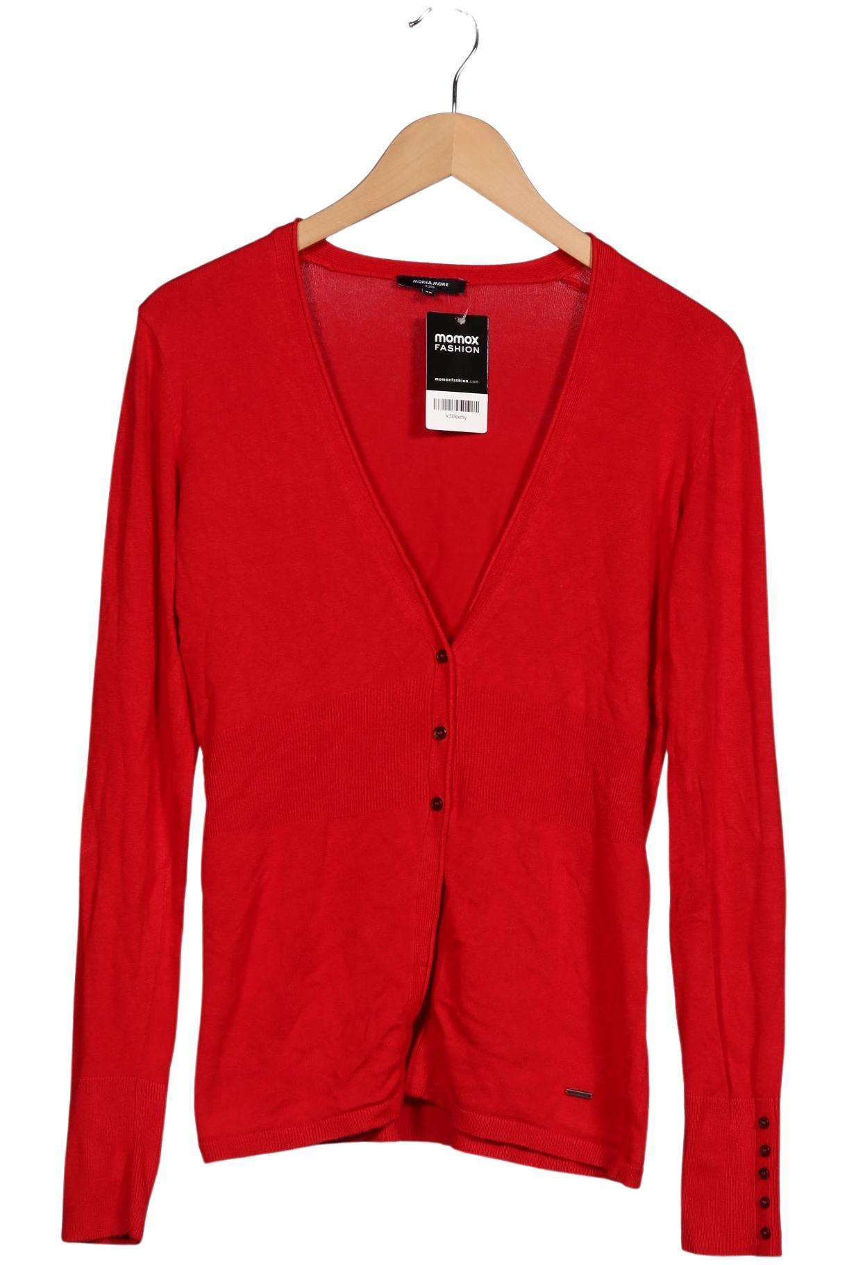 

More & More Damen Strickjacke, rot, Gr. 36