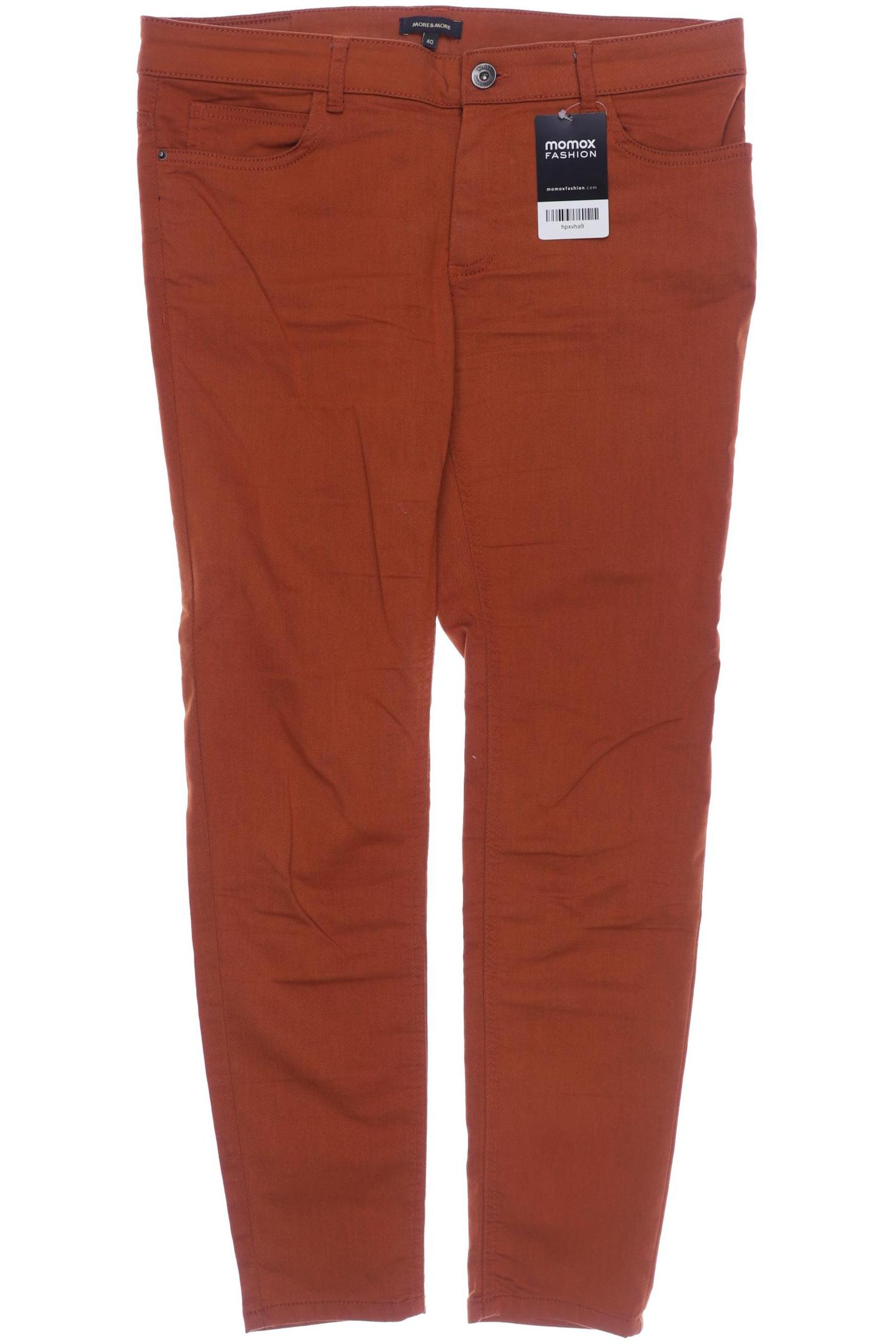 

More & More Damen Jeans, orange, Gr. 40