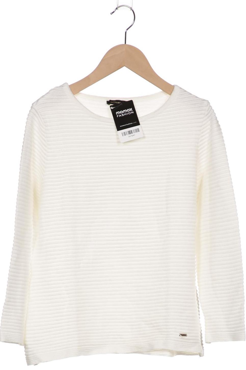 

More & More Damen Pullover, weiß, Gr. 34
