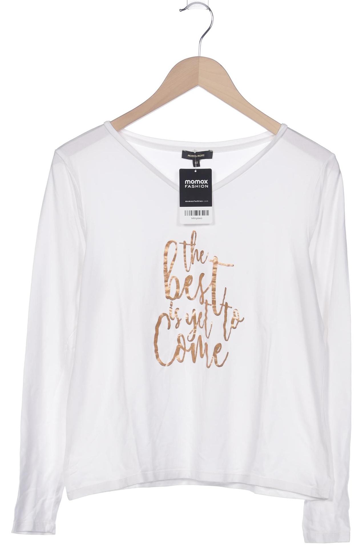 

More & More Damen Langarmshirt, cremeweiß, Gr. 42