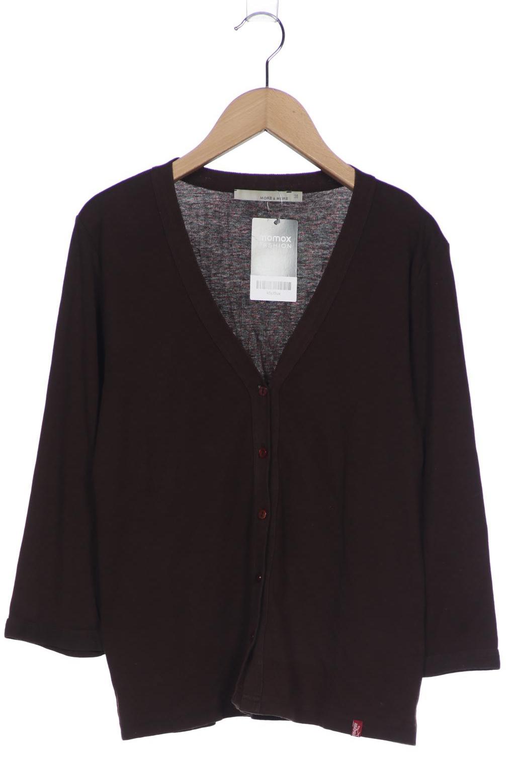 

More & More Damen Strickjacke, braun, Gr. 38
