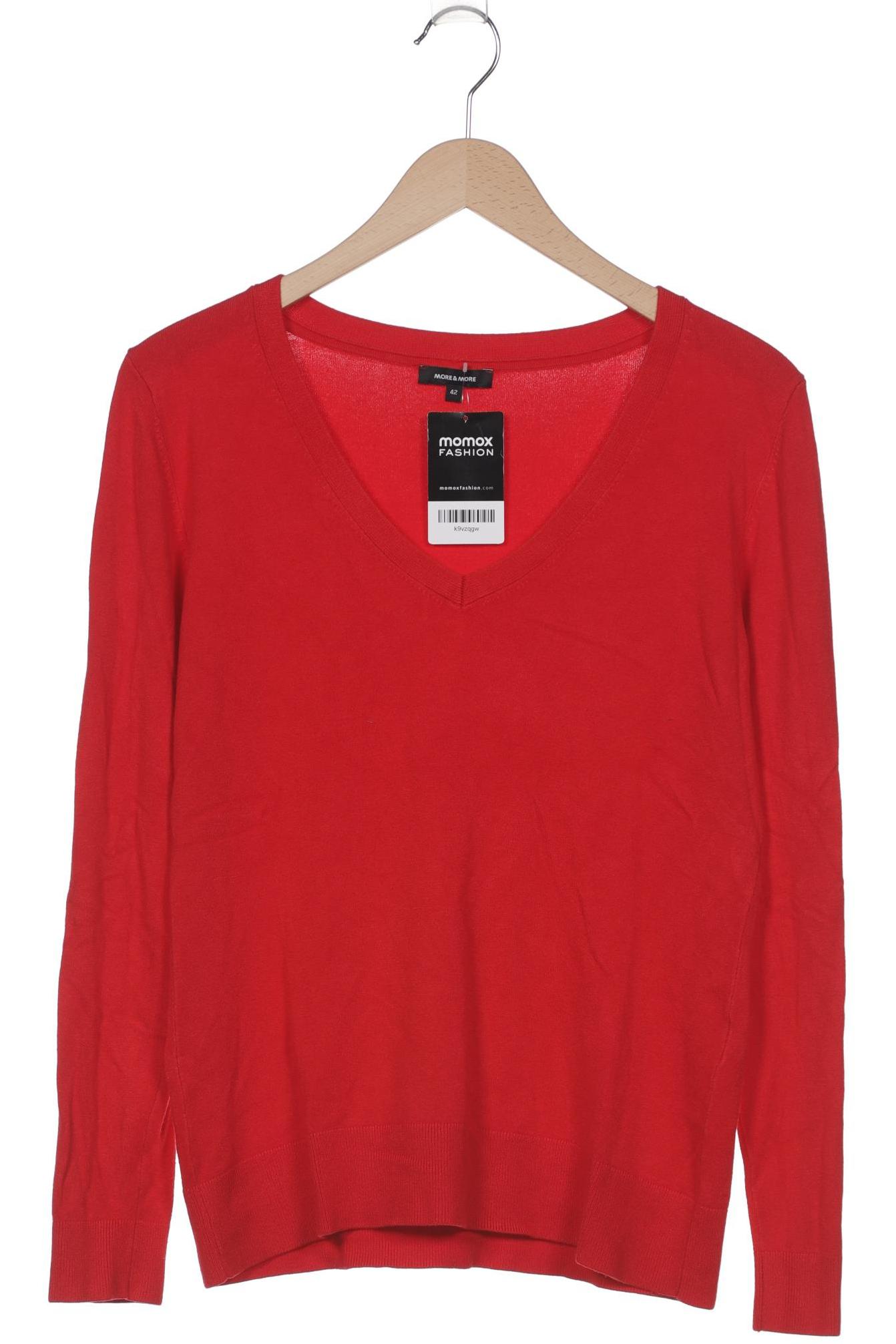 

More & More Damen Pullover, rot, Gr. 42