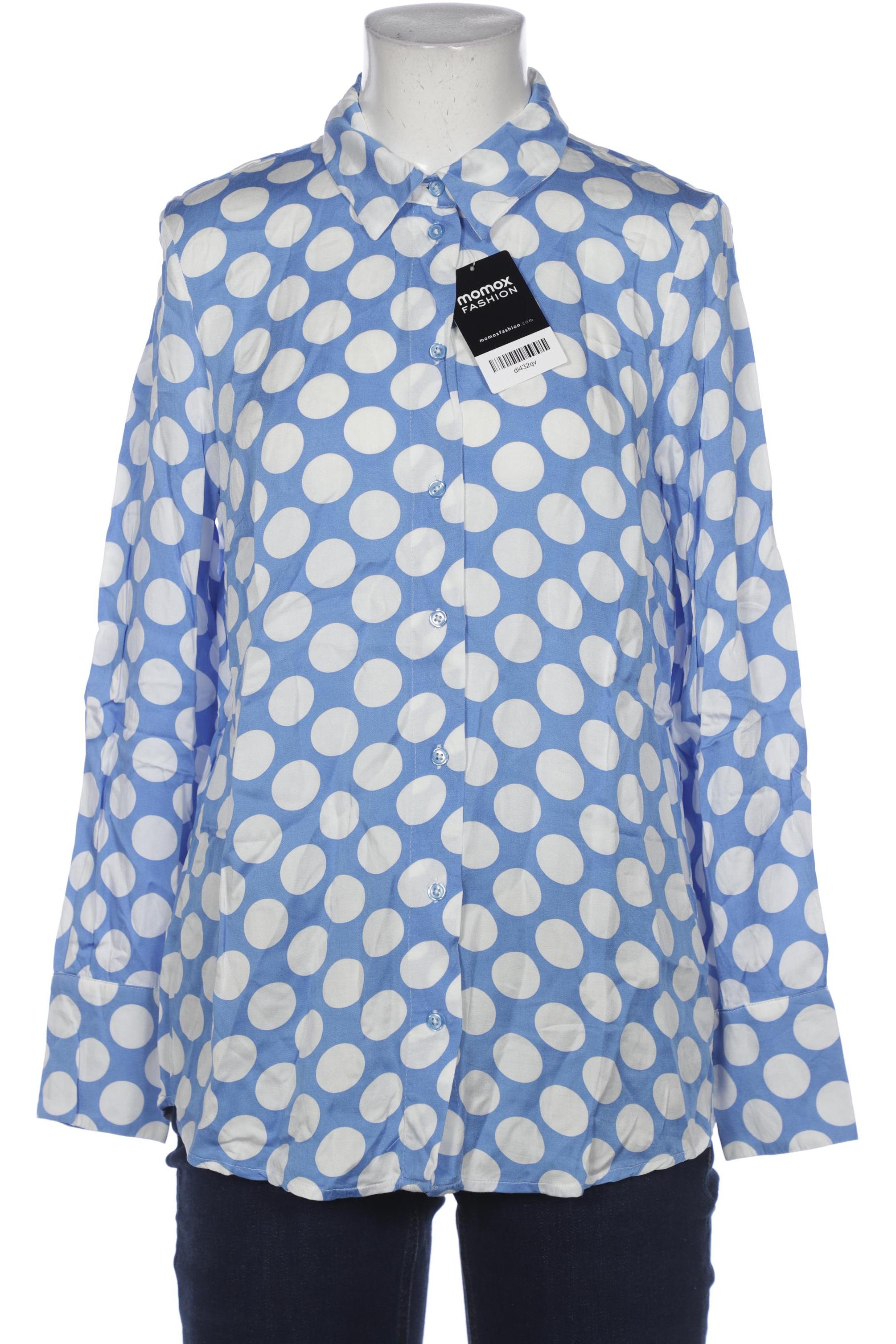 

More & More Damen Bluse, blau, Gr. 38