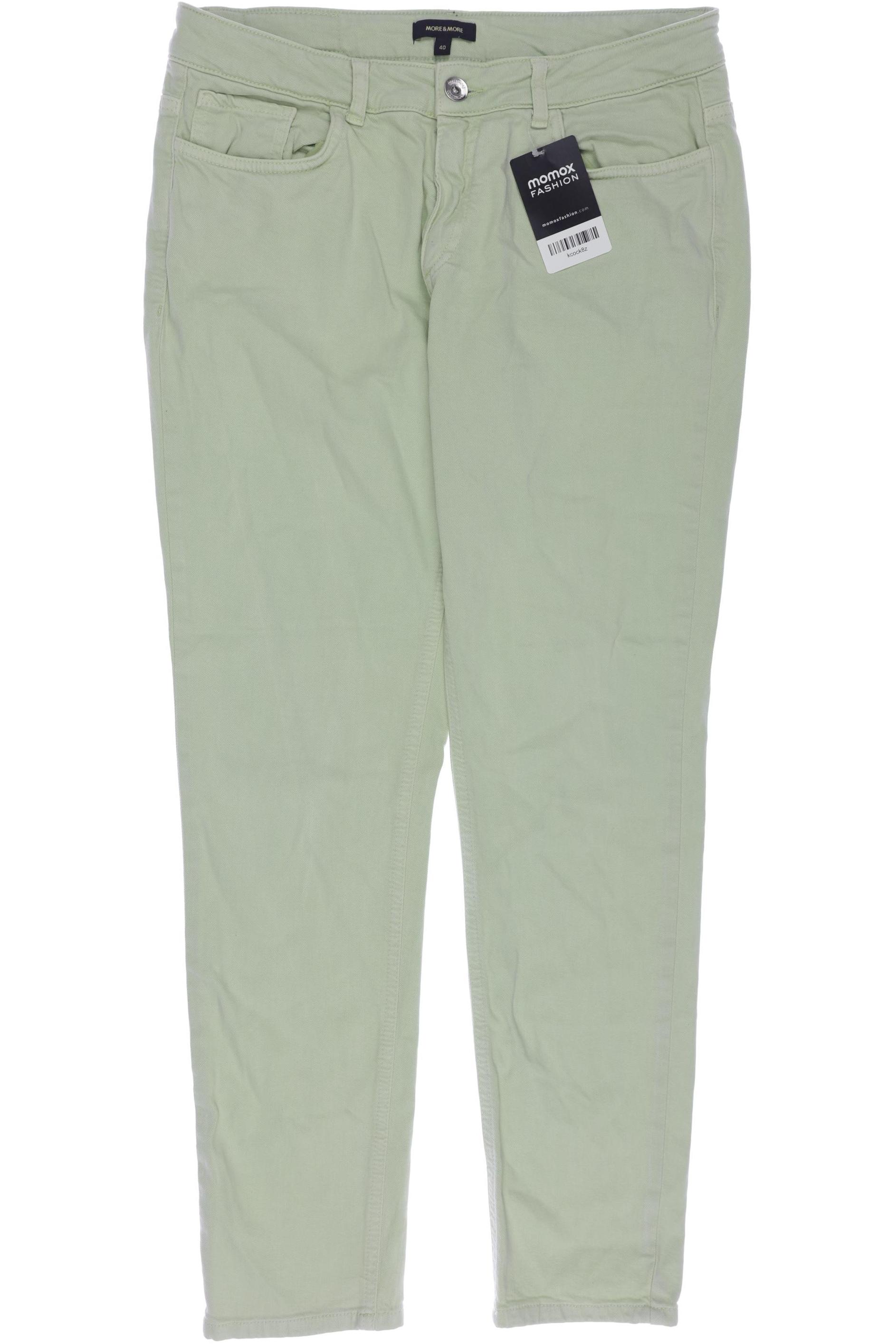 

More & More Damen Jeans, hellgrün, Gr. 40