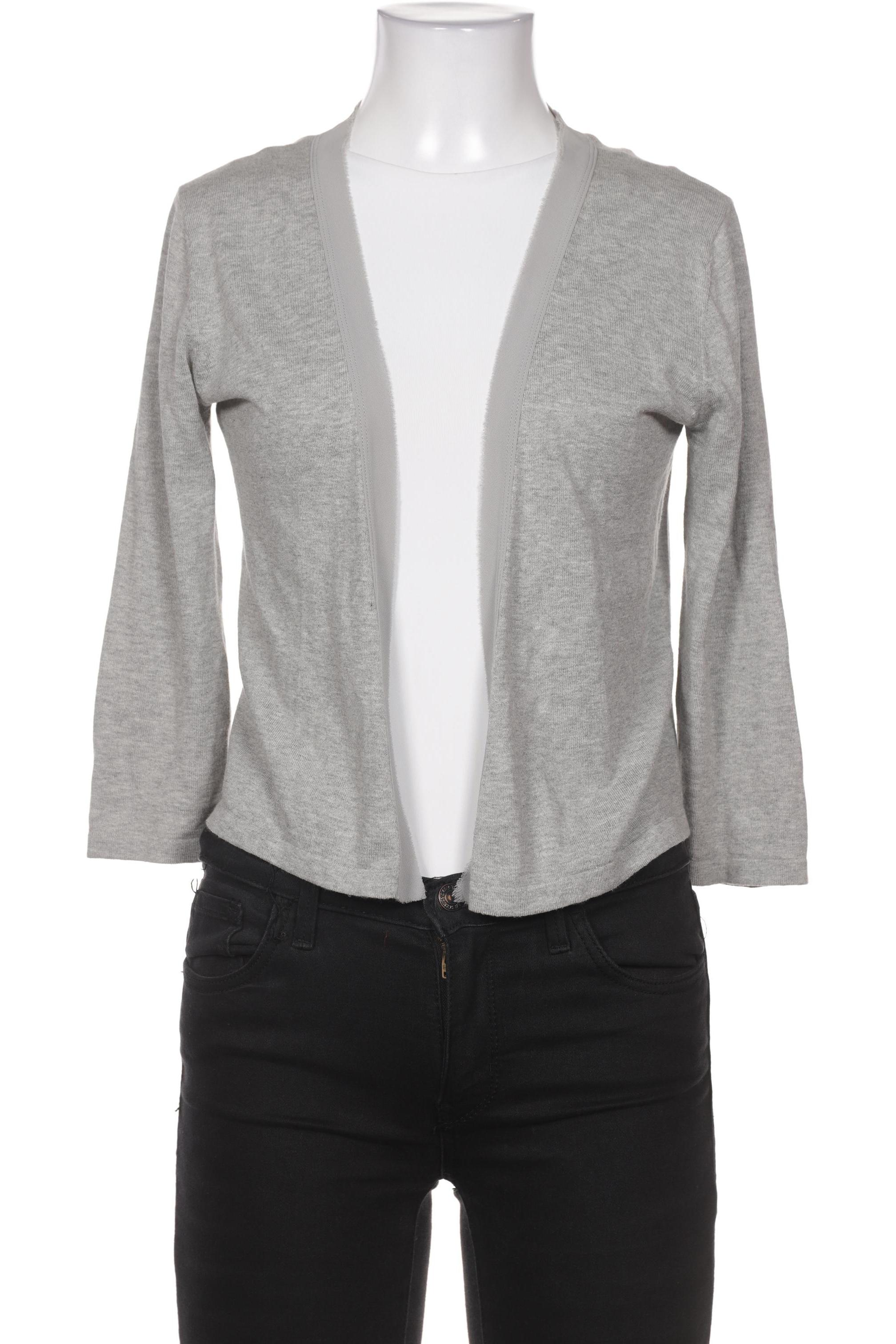 

More & More Damen Strickjacke, grau, Gr. 36