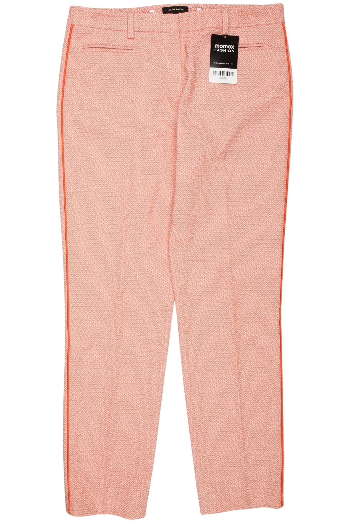 

More & More Damen Stoffhose, rot, Gr. 34