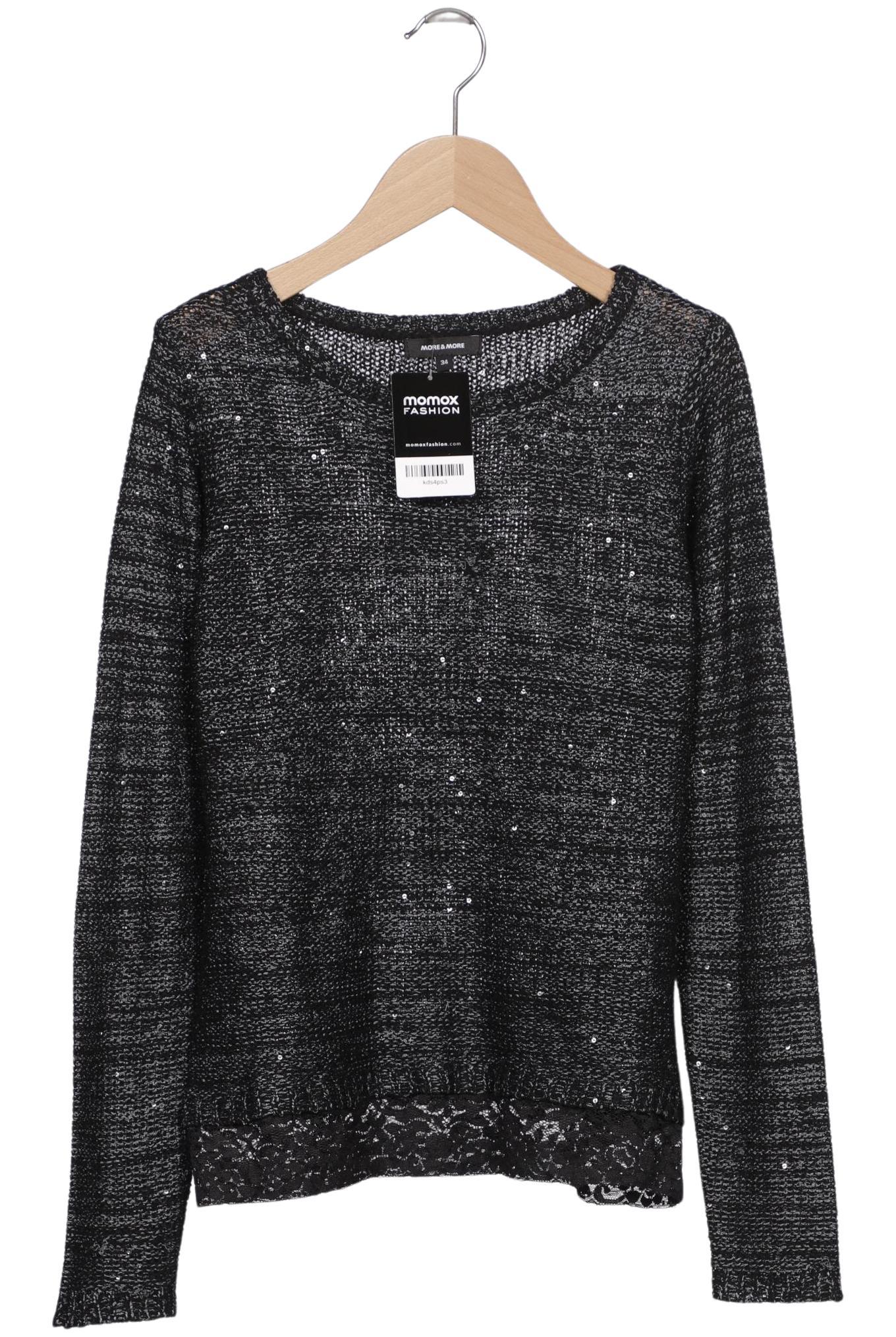 

More & More Damen Pullover, schwarz, Gr. 34