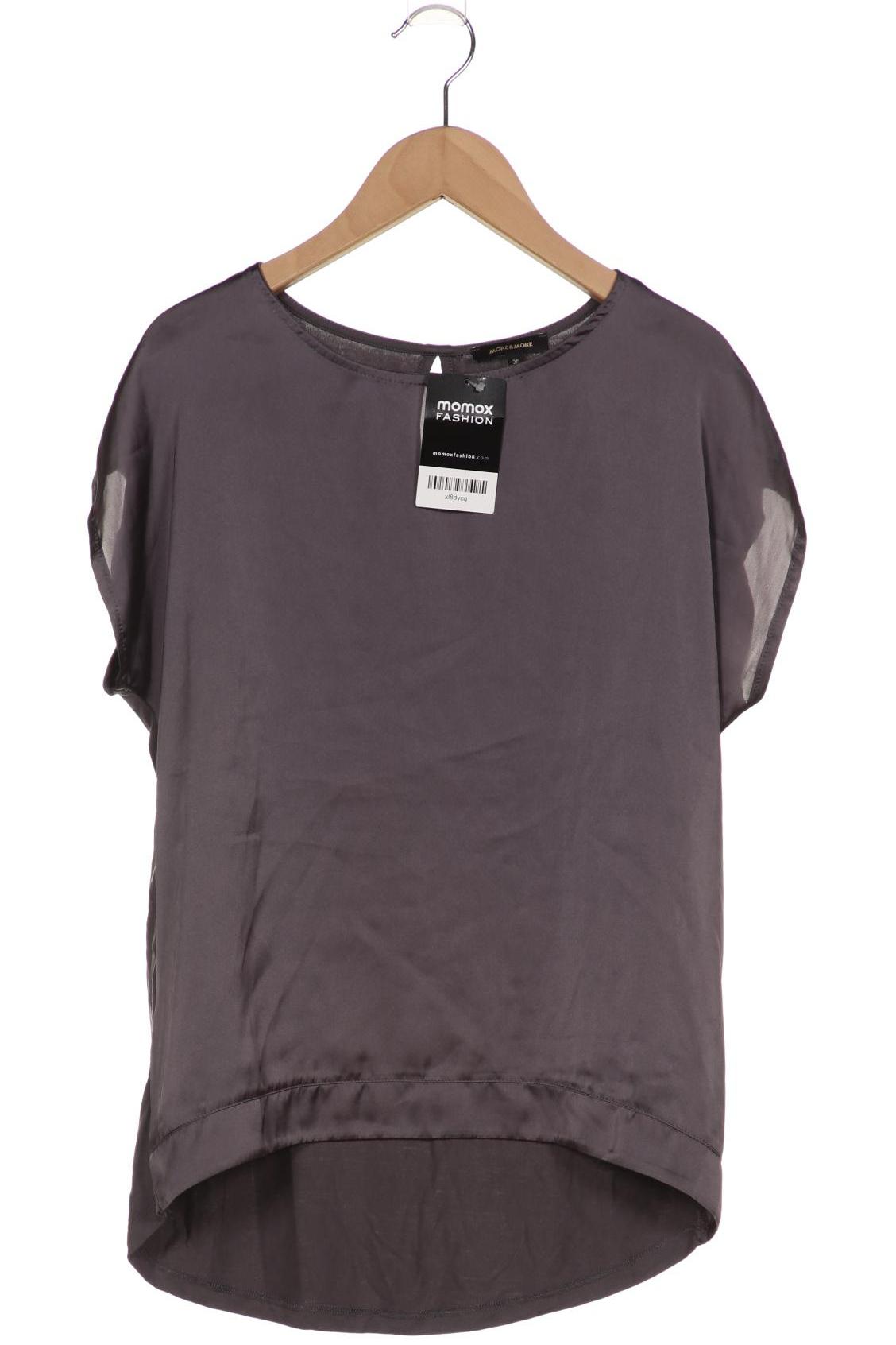 

More & More Damen T-Shirt, grau, Gr. 36