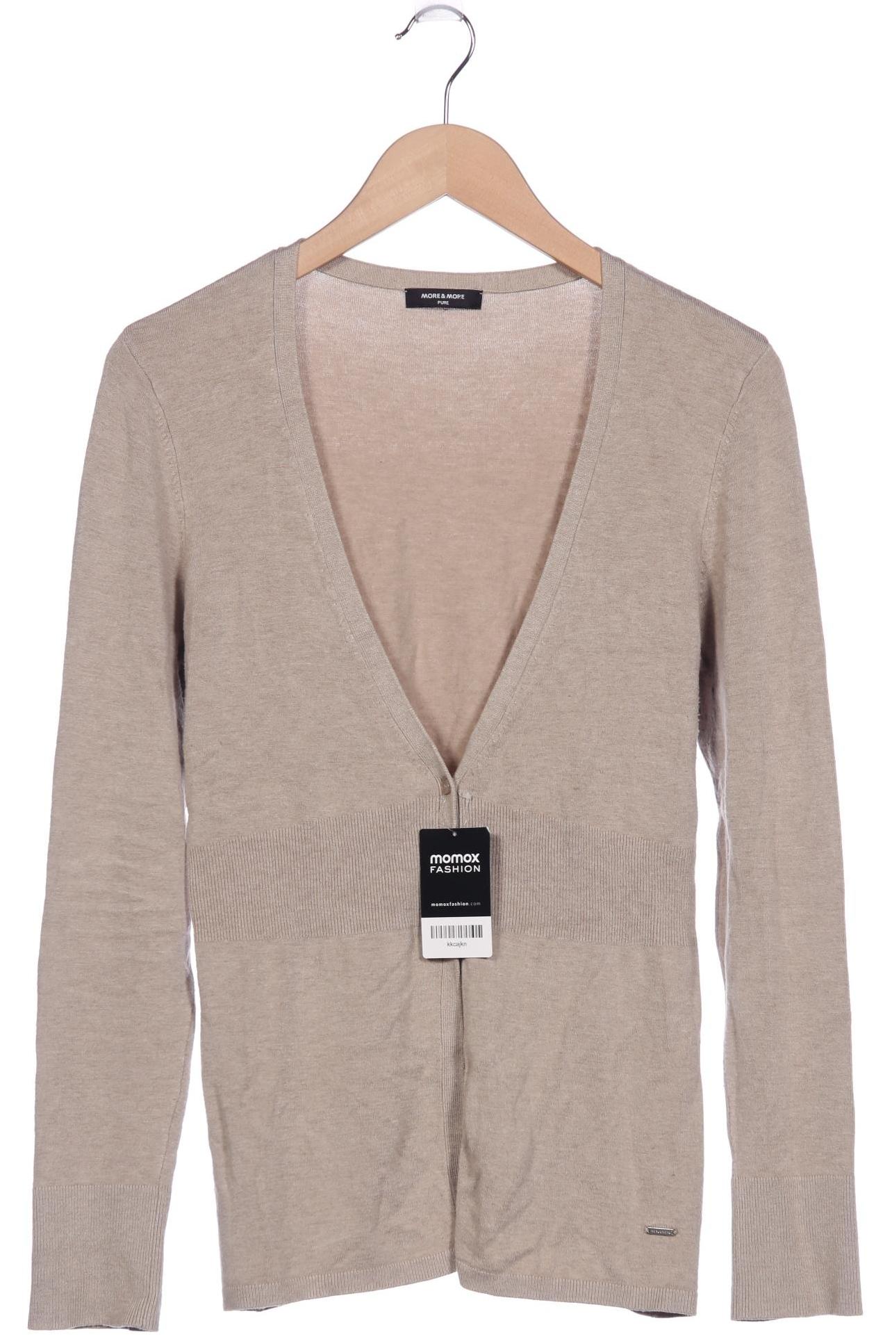 

More & More Damen Strickjacke, beige, Gr. 38