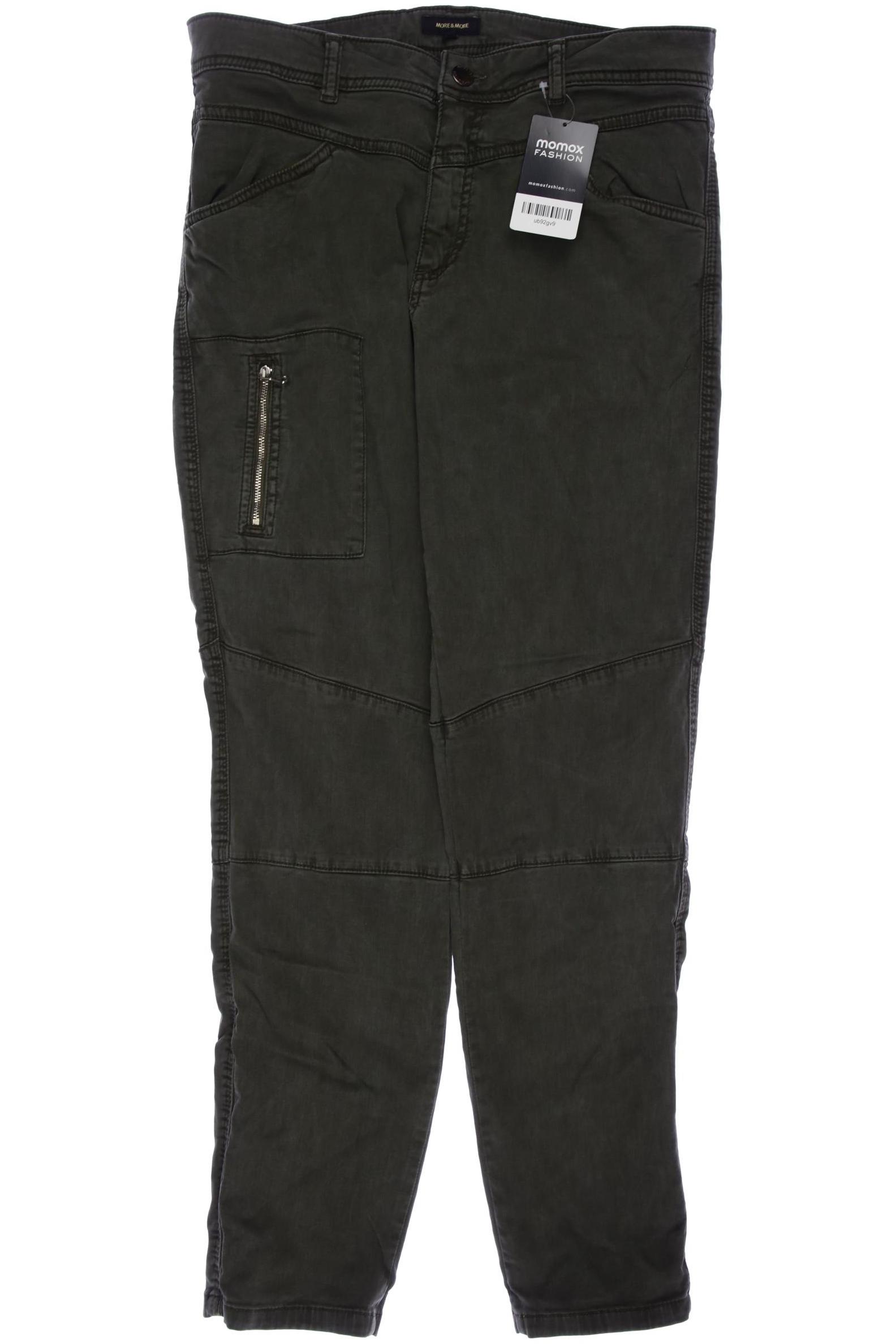 

More & More Damen Stoffhose, grün, Gr. 38