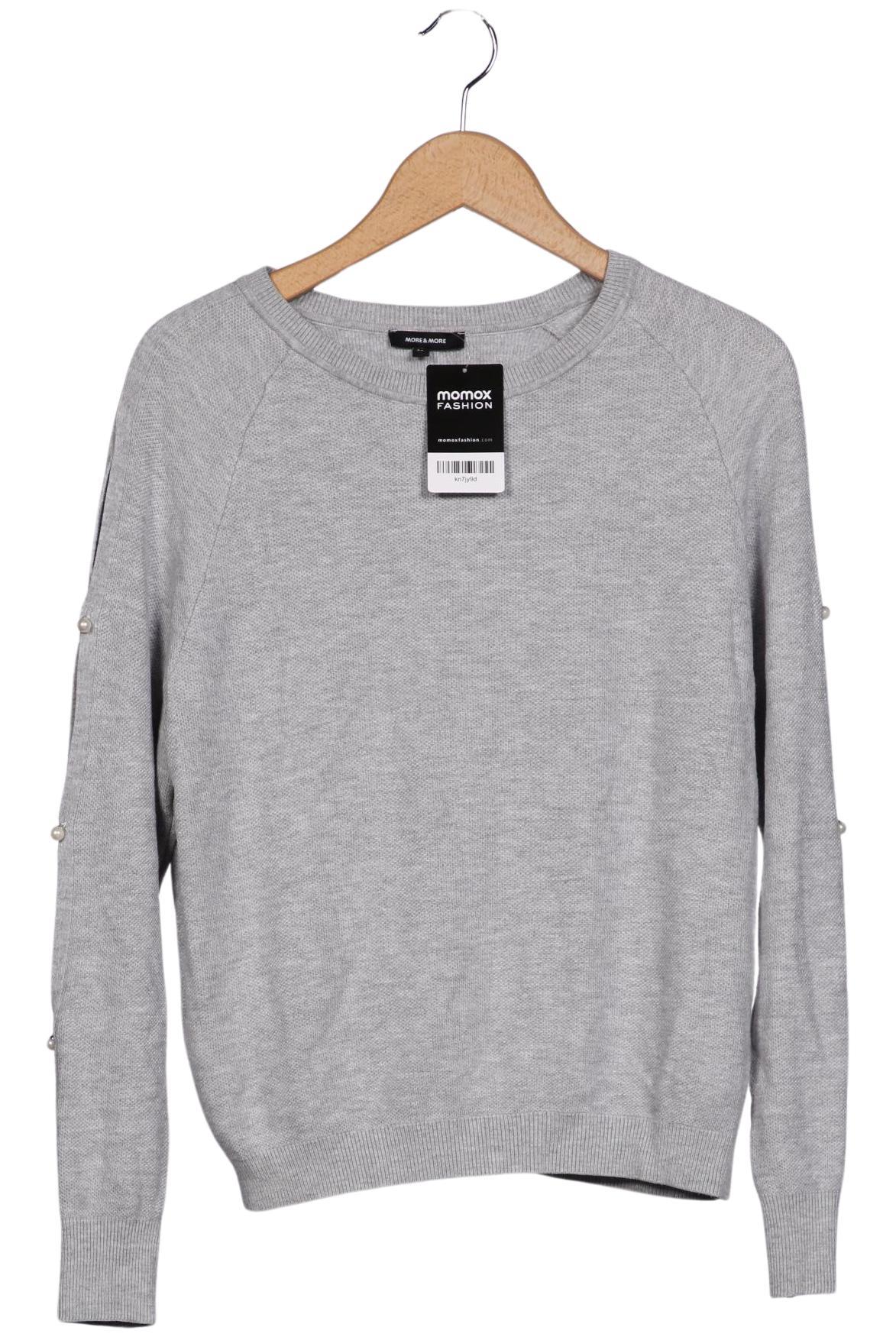 

More & More Damen Pullover, grau, Gr. 34