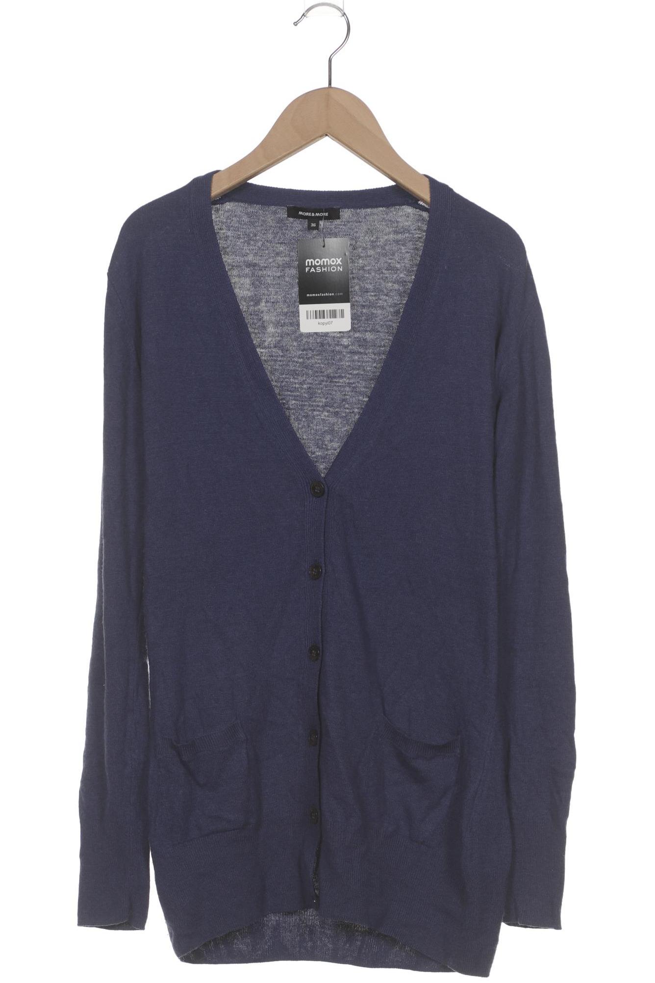 

More & More Damen Strickjacke, marineblau, Gr. 36