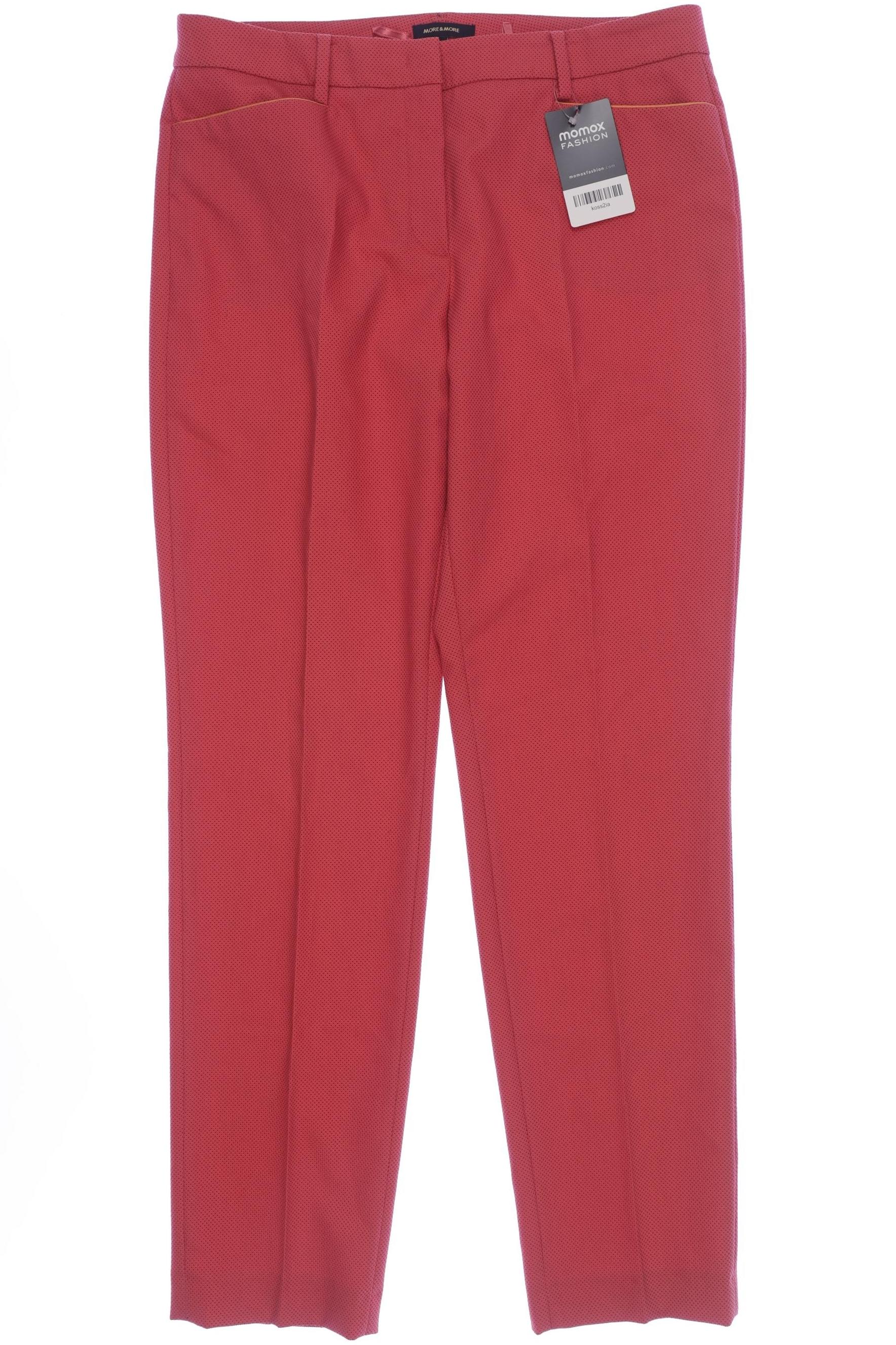 

More & More Damen Stoffhose, pink, Gr. 38