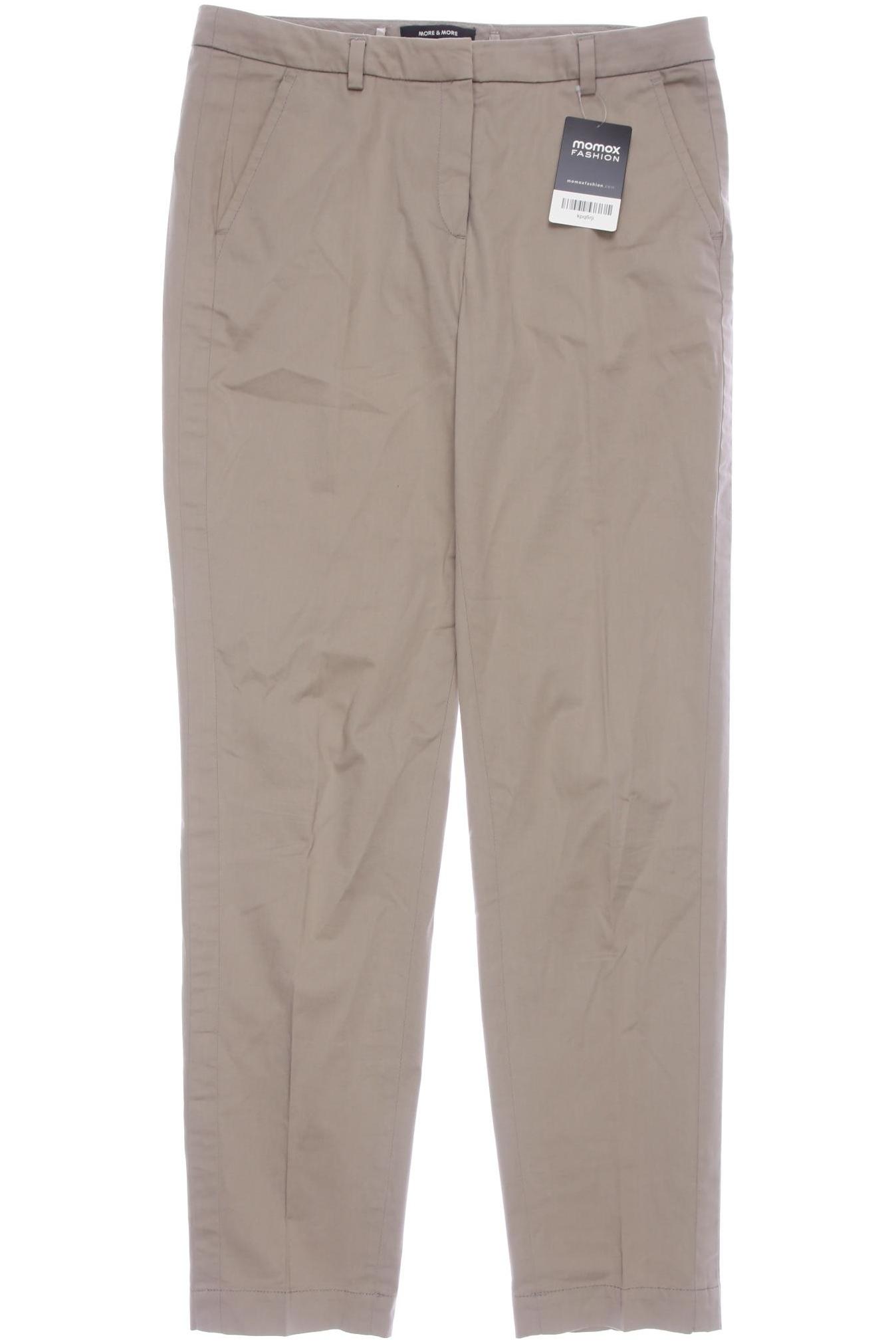 

More & More Damen Stoffhose, beige, Gr. 36