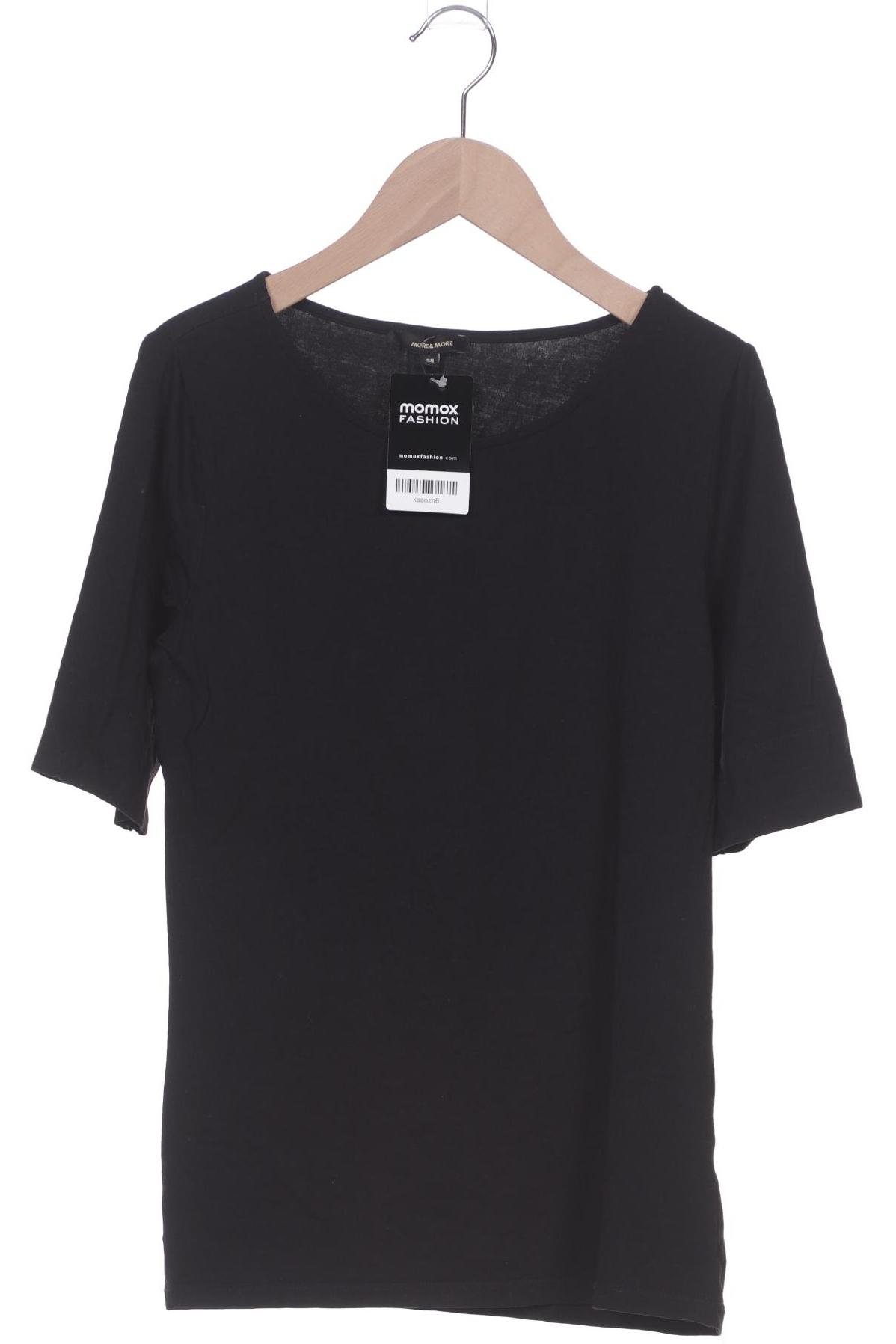

More & More Damen T-Shirt, schwarz, Gr. 38