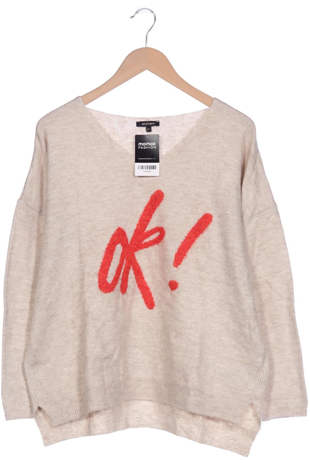 

More & More Damen Pullover, beige, Gr. 40