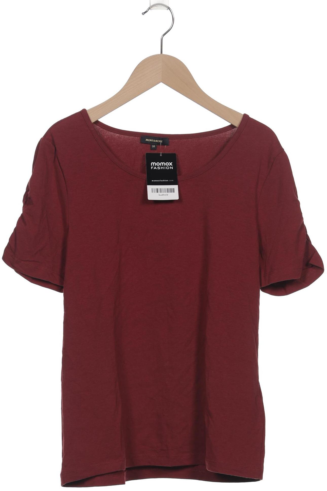 

More & More Damen T-Shirt, bordeaux, Gr. 38
