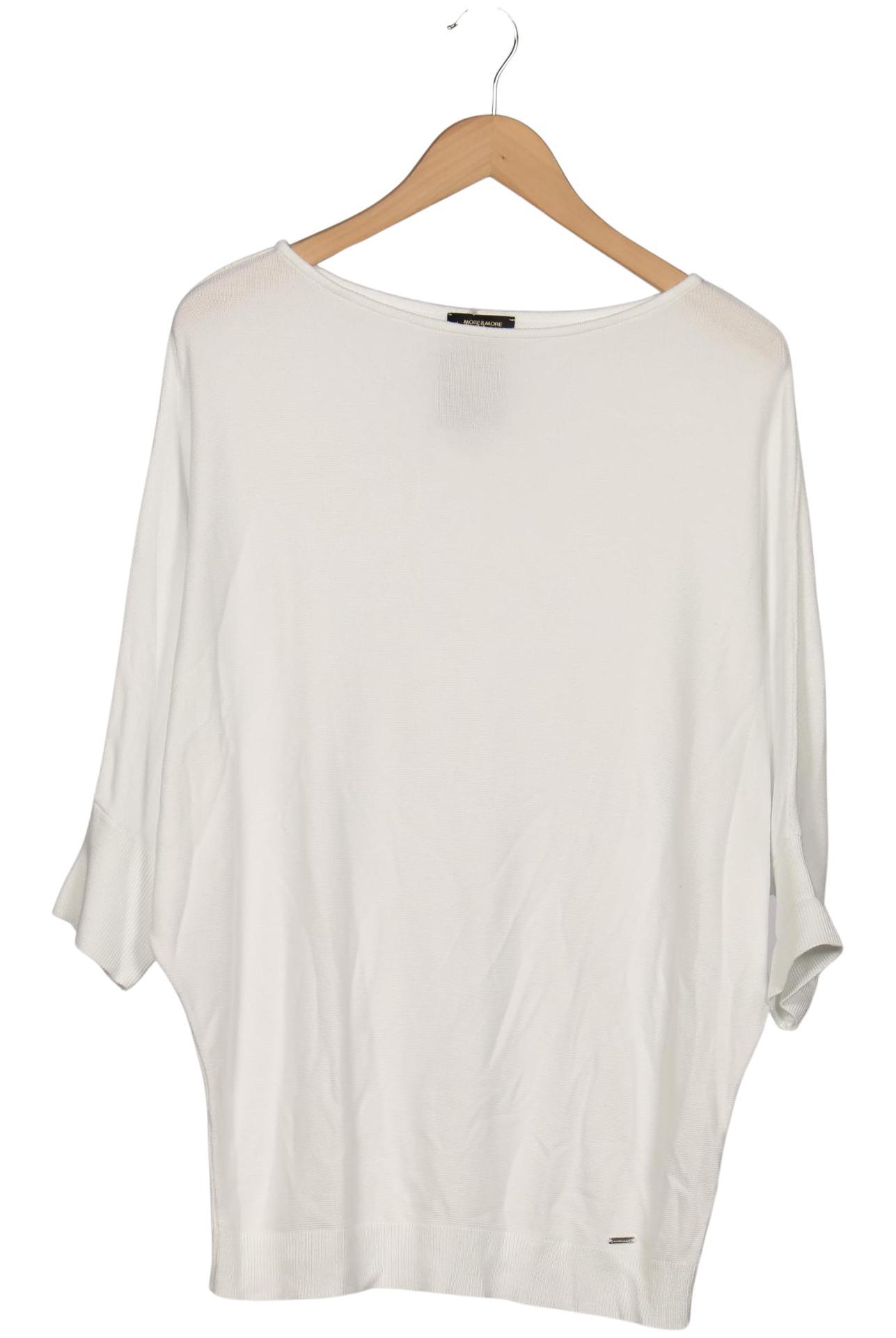 

More & More Damen Pullover, weiß, Gr. 44