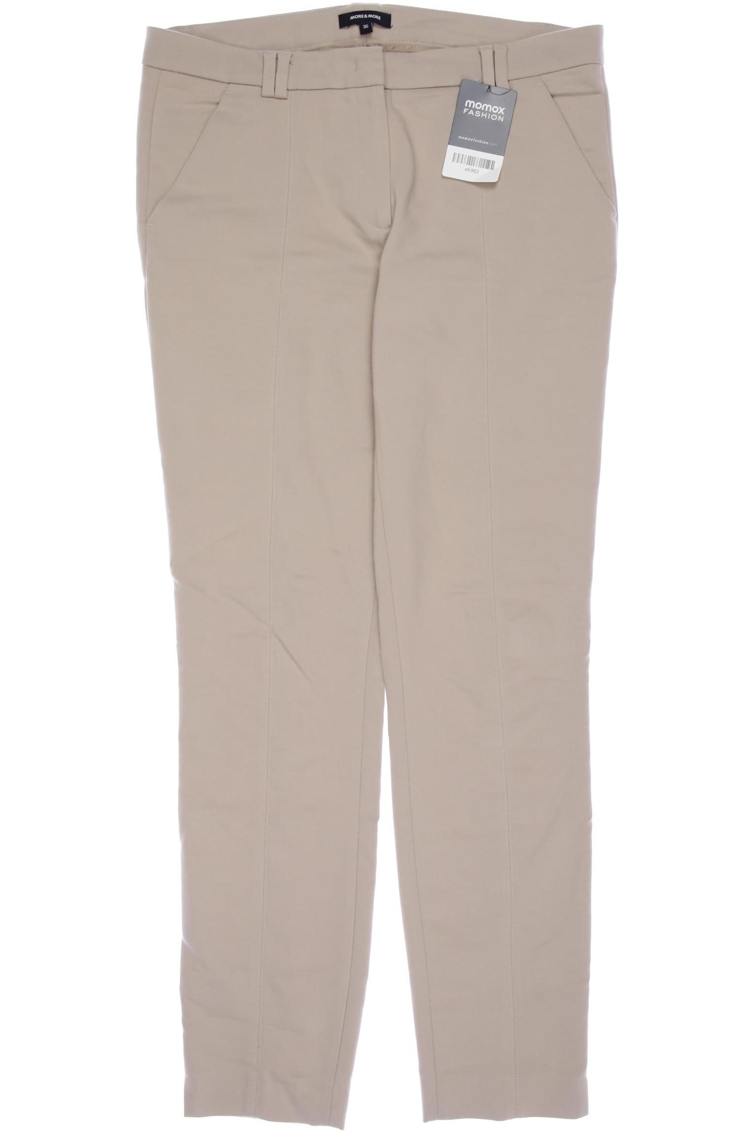 

More & More Damen Stoffhose, beige, Gr. 36