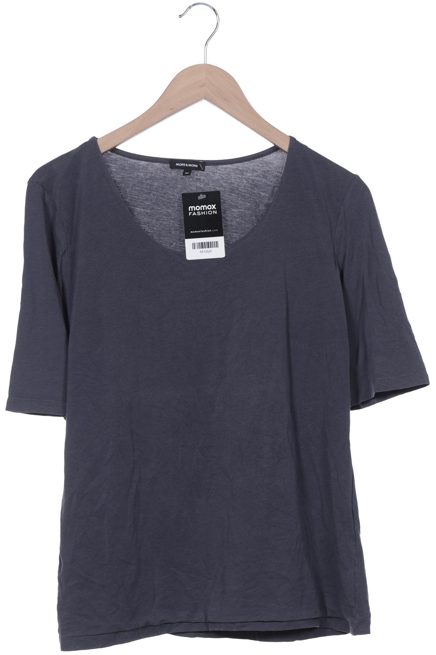 

More & More Damen T-Shirt, grau, Gr. 44